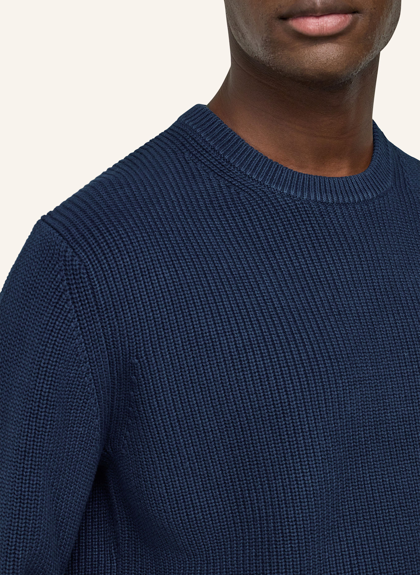 BOGGI MILANO Sweater: BLUE