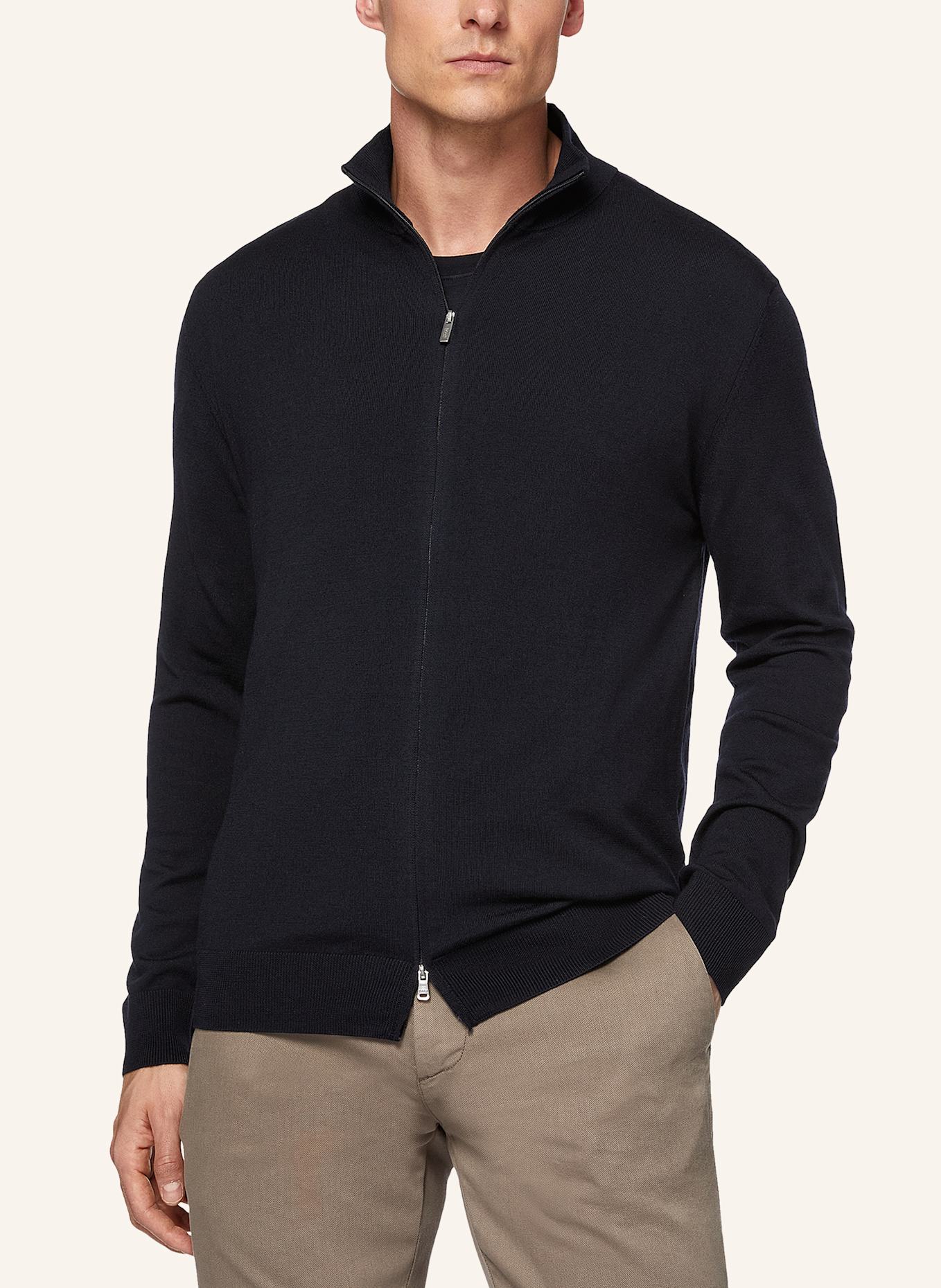 BOGGI MILANO Strickjacke: BLAU