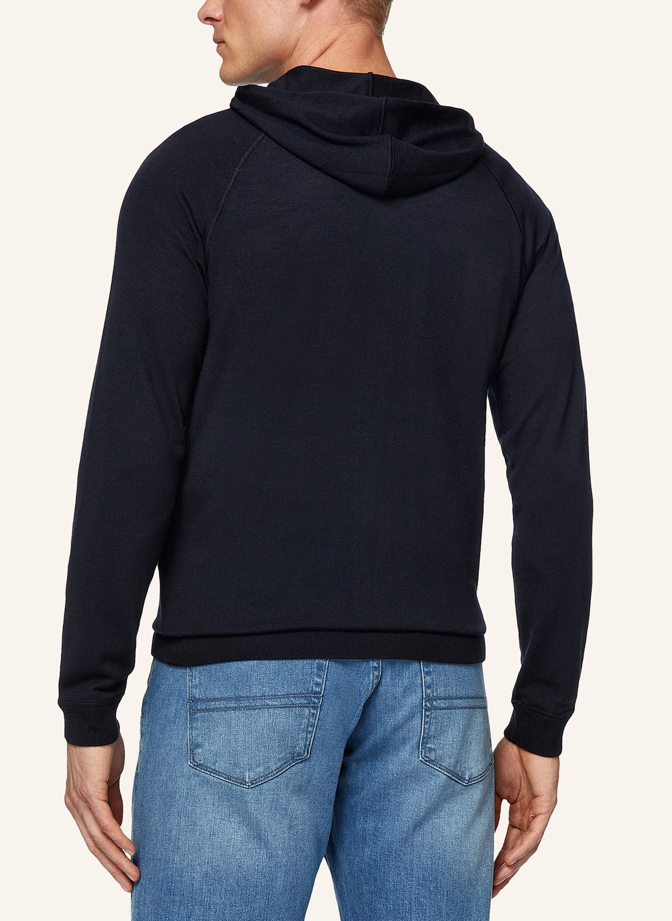 BOGGI MILANO Vest: BLAUW
