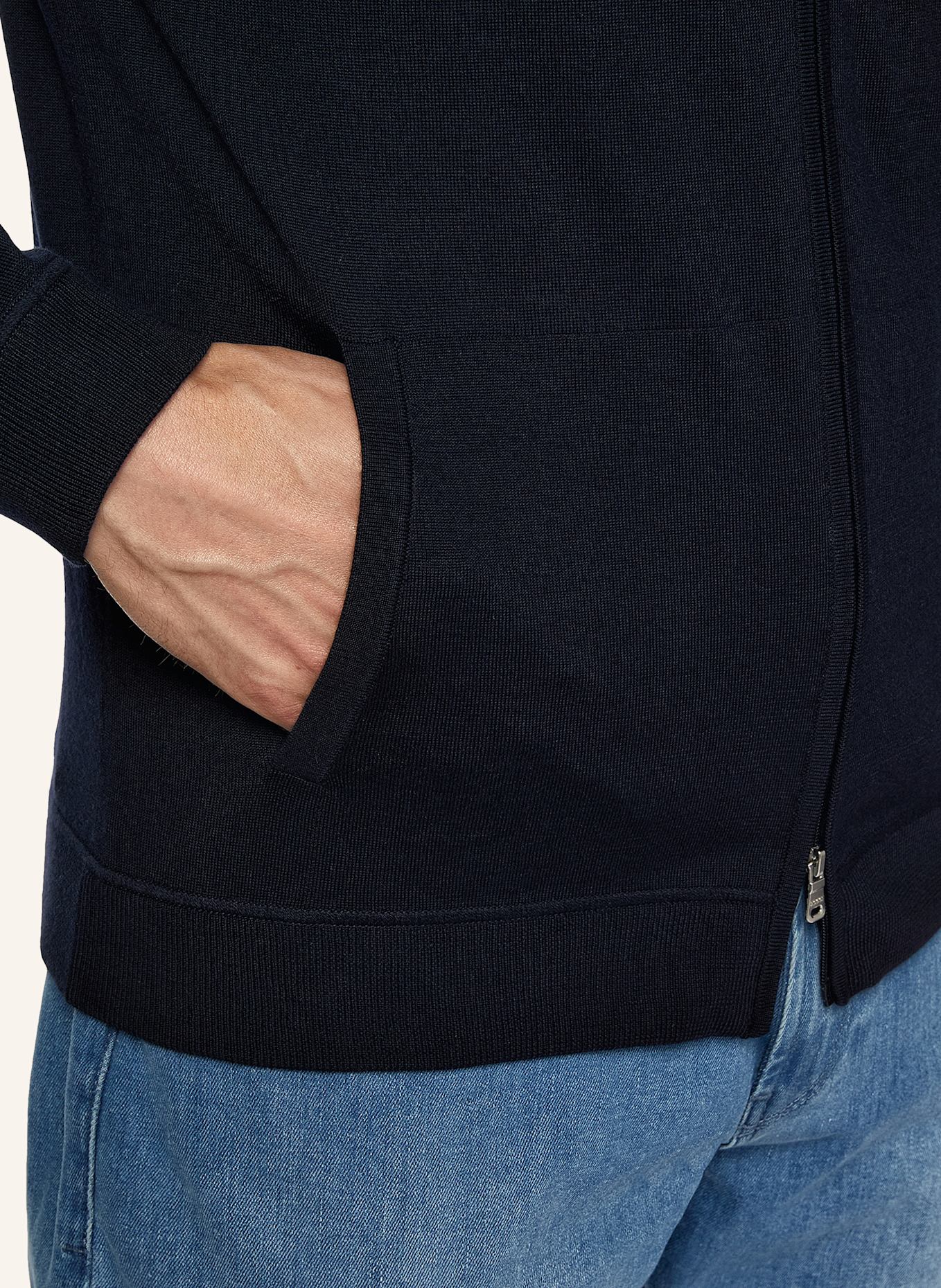 BOGGI MILANO Strickjacke: BLAU