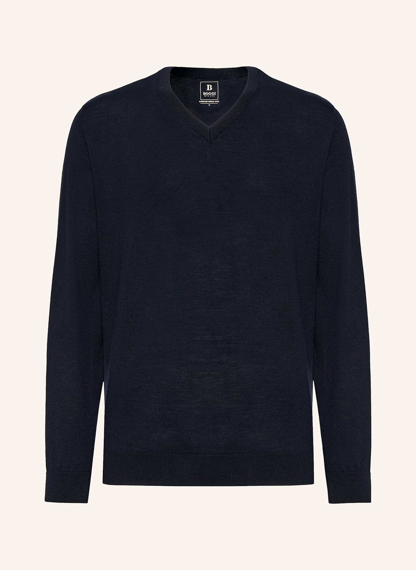 BOGGI MILANO Trui: BLAUW