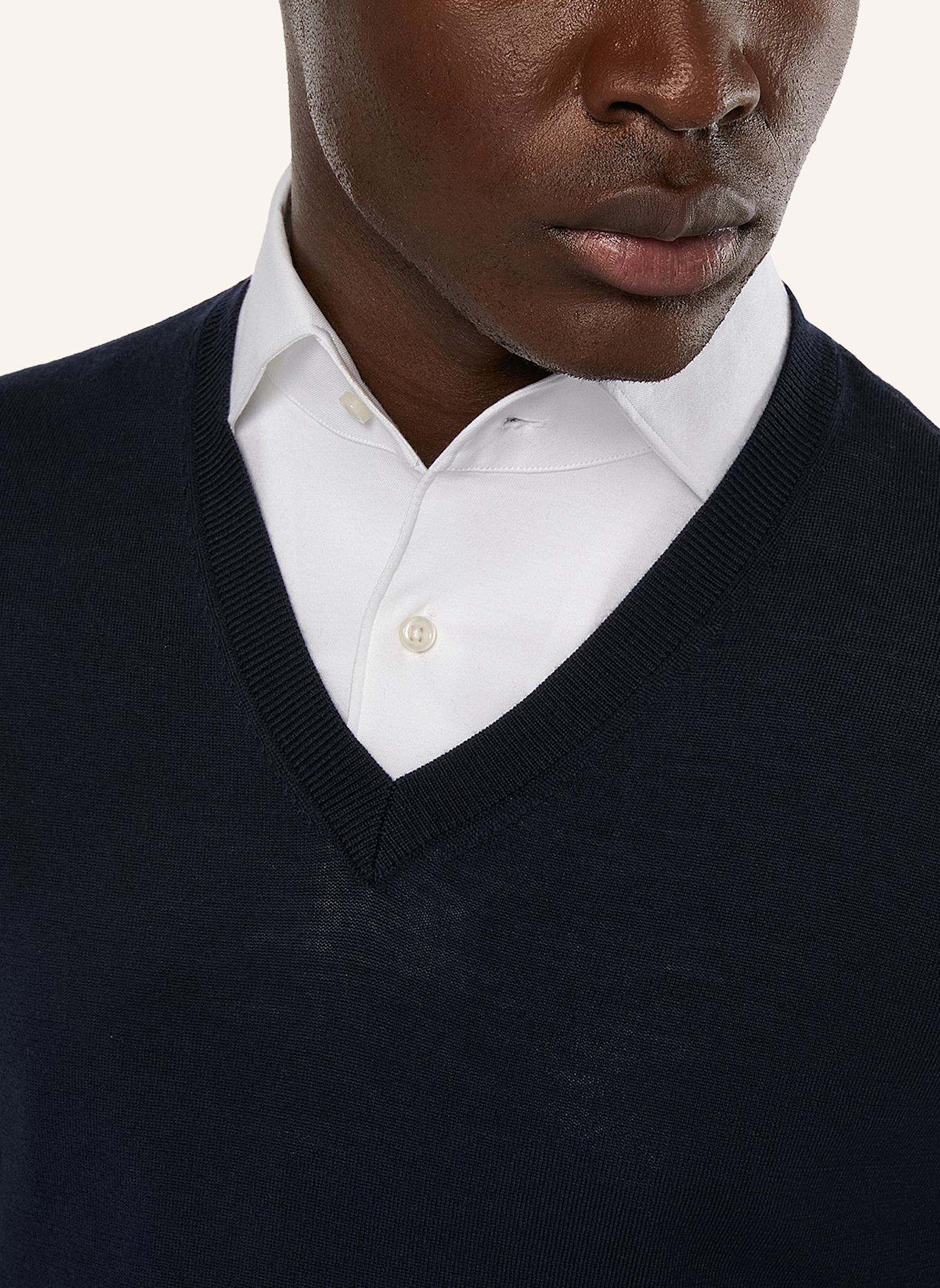 BOGGI MILANO Pullover: BLAU