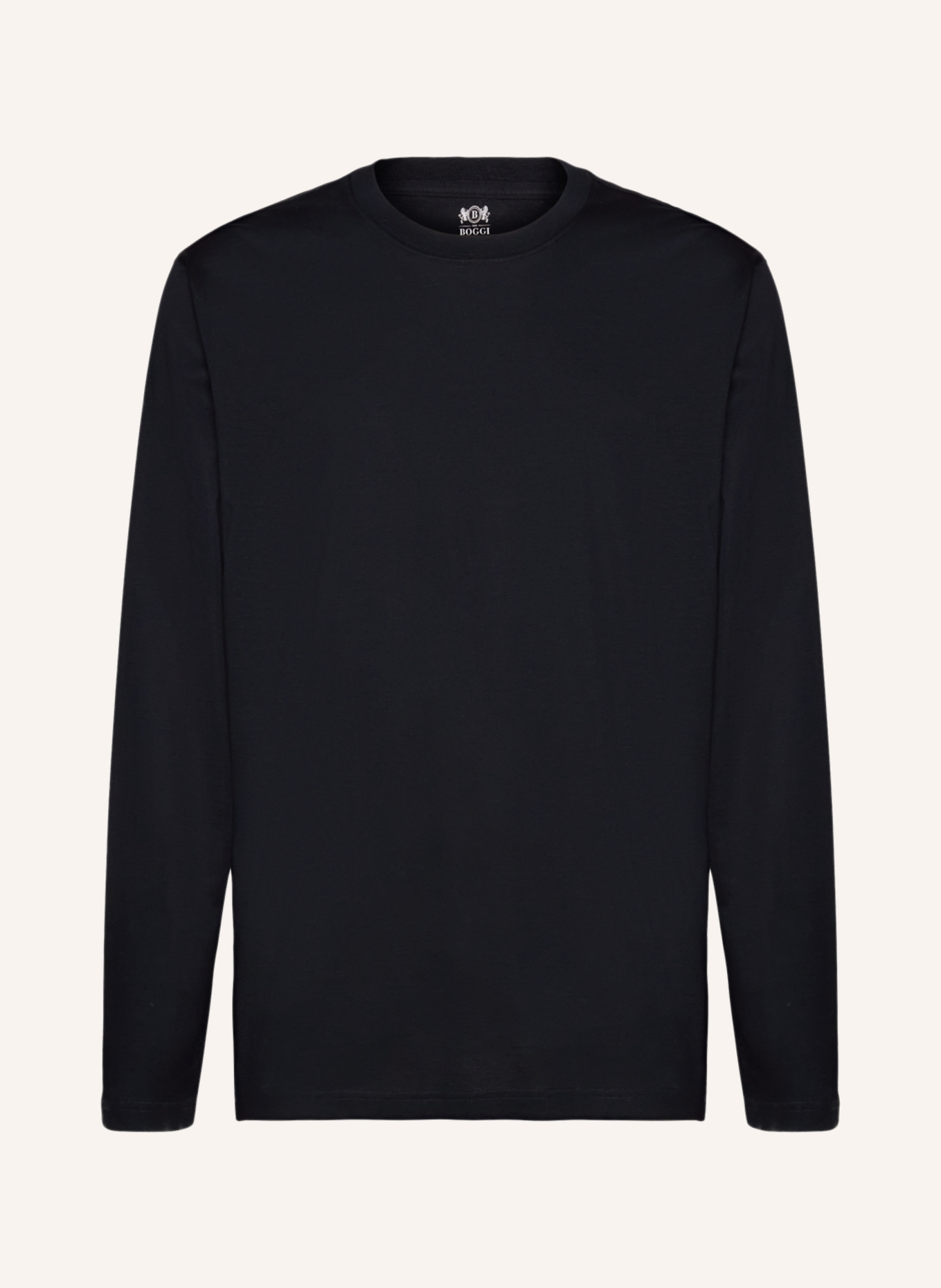 BOGGI MILANO Longsleeve: BLAU