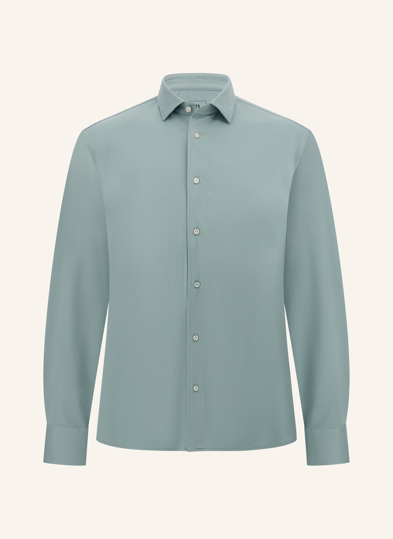 BOGGI MILANO Regular-Fit Shirt: LIGHT GREEN