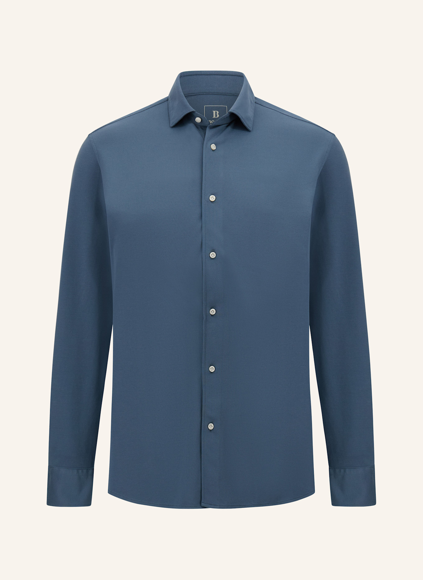 BOGGI MILANO Hemd Regular Fit: BLAU