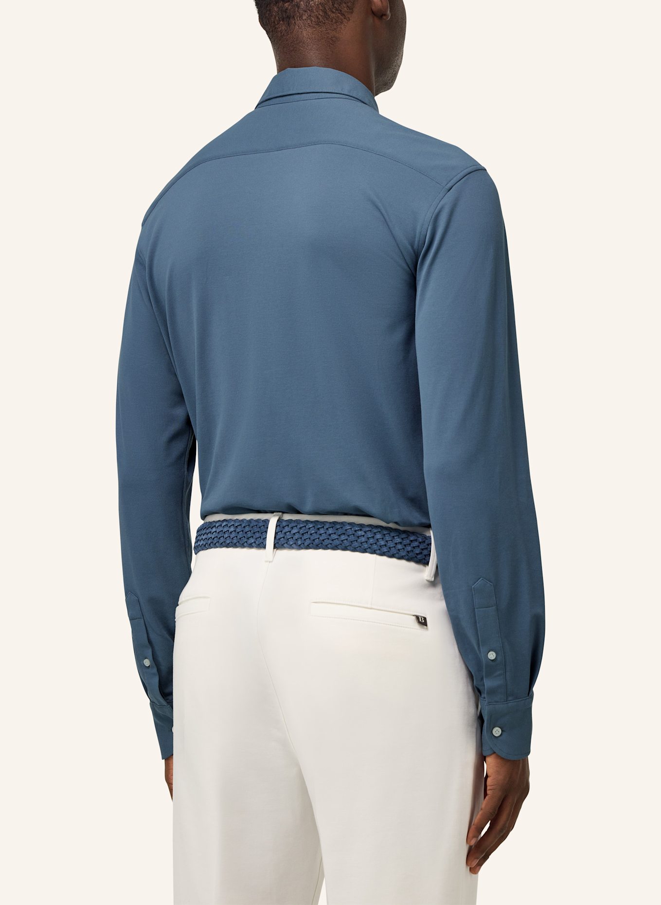 BOGGI MILANO Hemd Regular Fit: BLAU