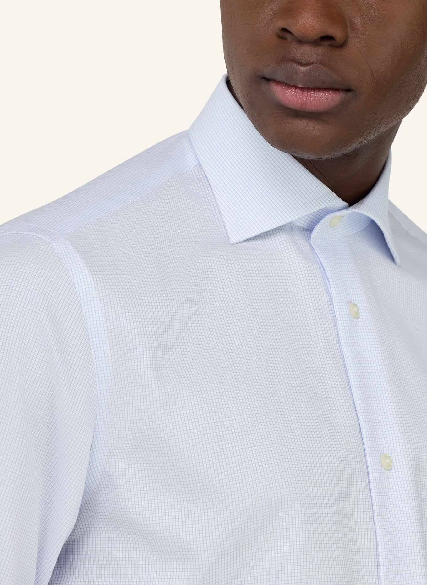 BOGGI MILANO Hemd Slim Fit: HELLBLAU