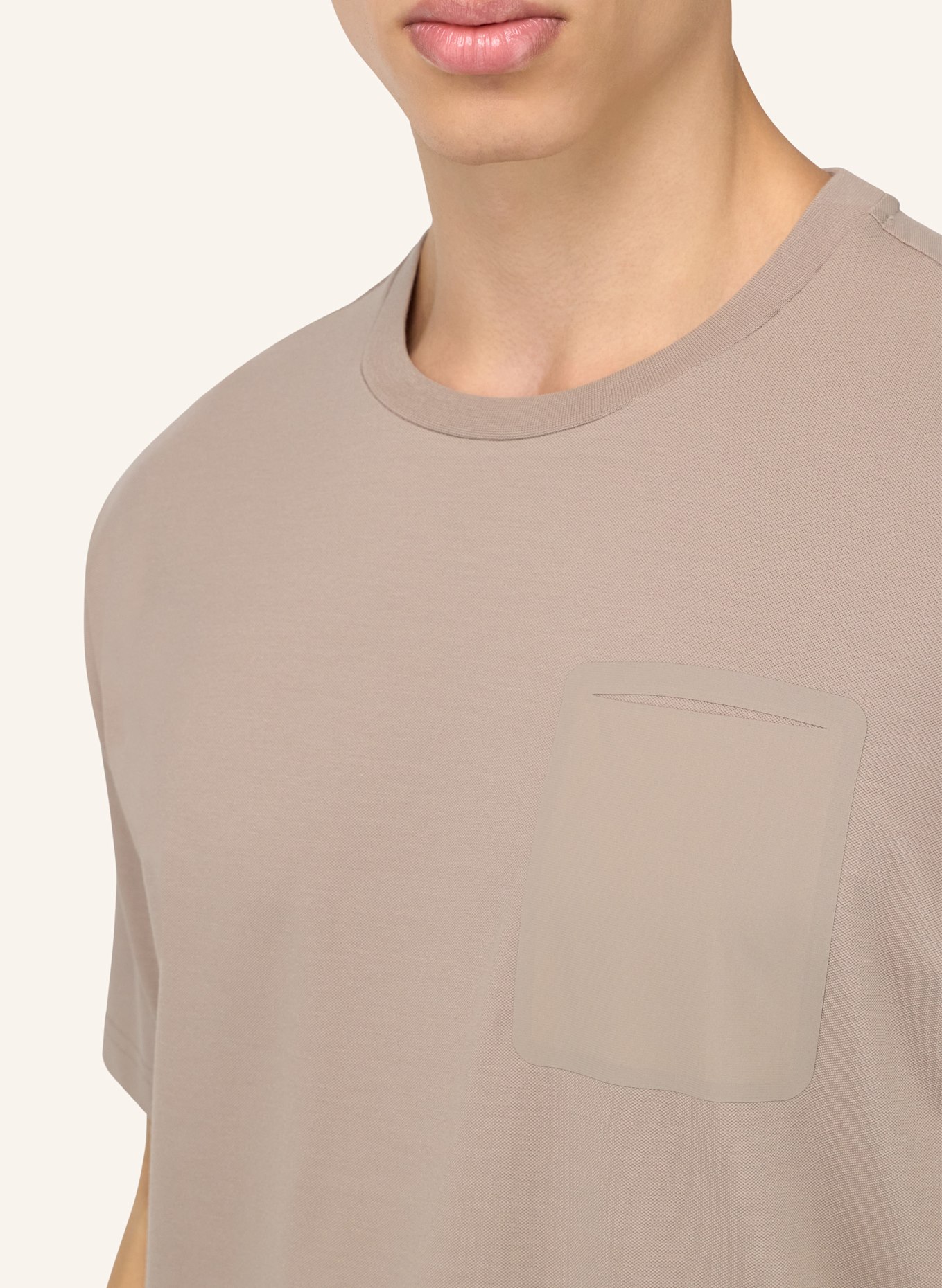 BOGGI MILANO T-Shirt: GRAU