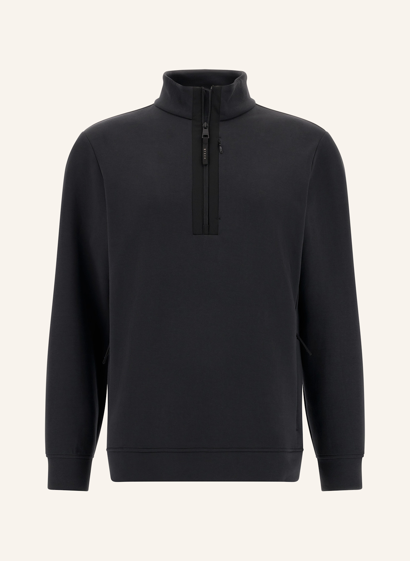 BOGGI MILANO Sweat-Troyer: SCHWARZ