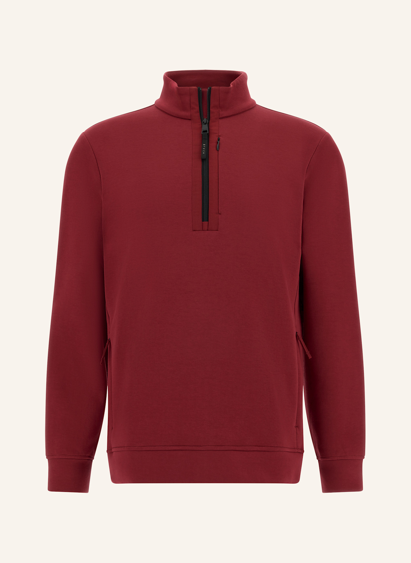 BOGGI MILANO Sweat-Troyer: ROT