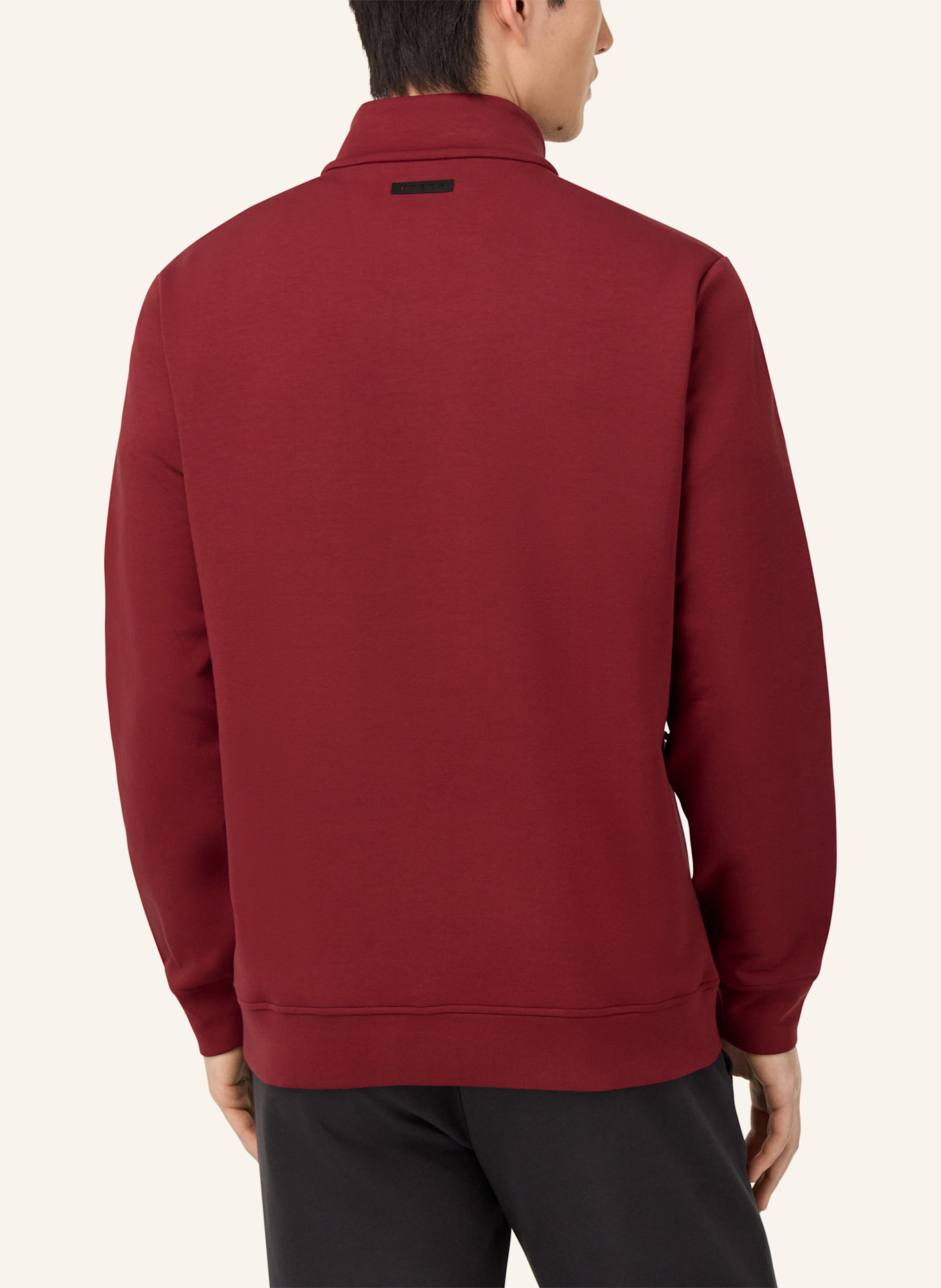 BOGGI MILANO Sweat-Troyer: ROT