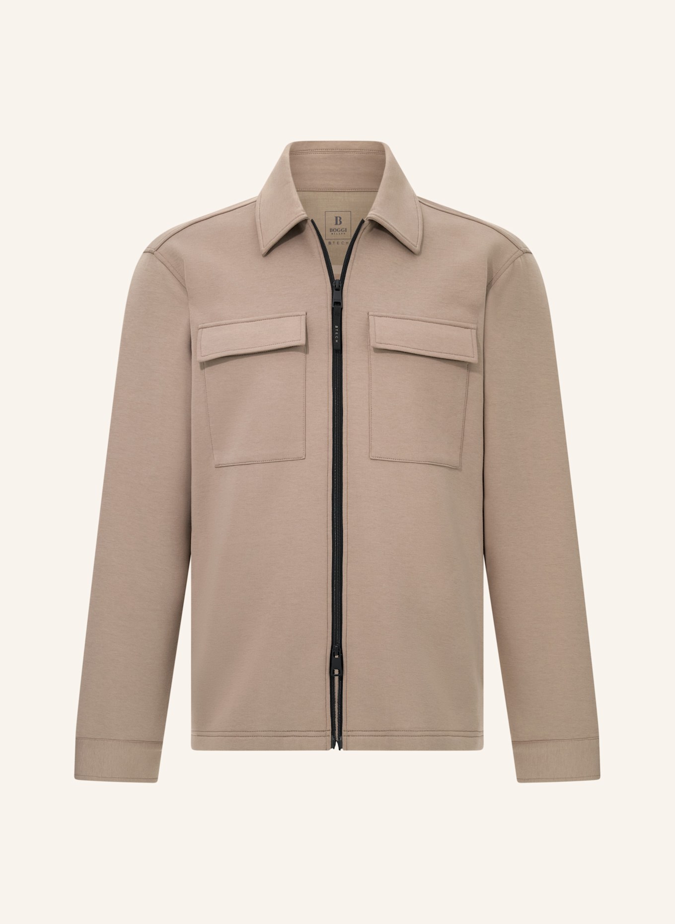 BOGGI MILANO Overjacket: TAUPE