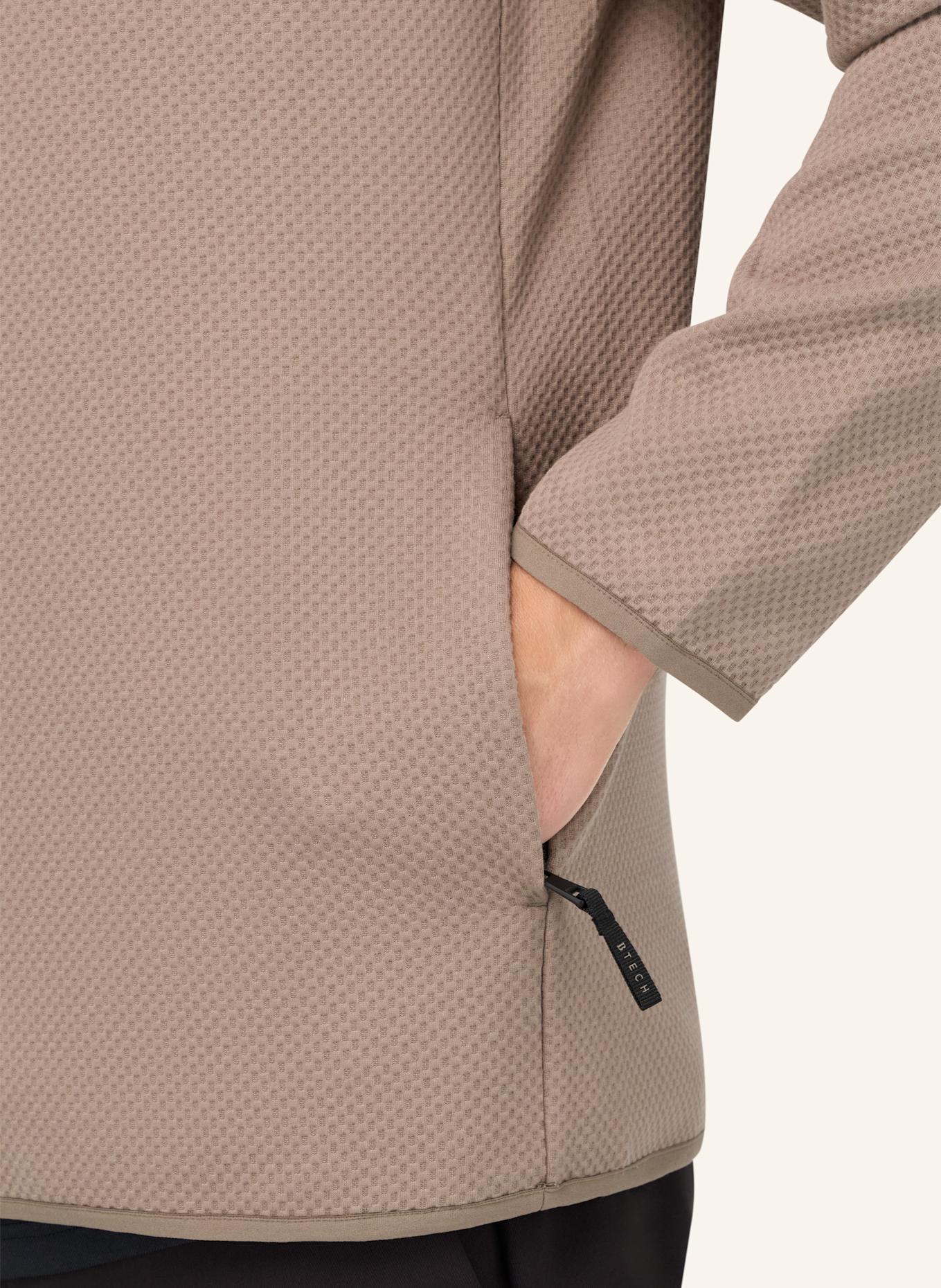 BOGGI MILANO Hoodie: TAUPE