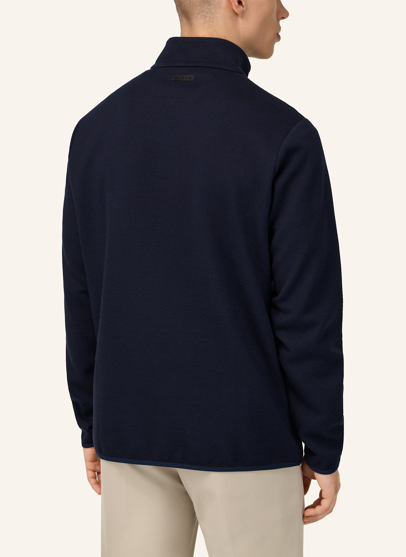 BOGGI MILANO Sweatshirt: BLAU