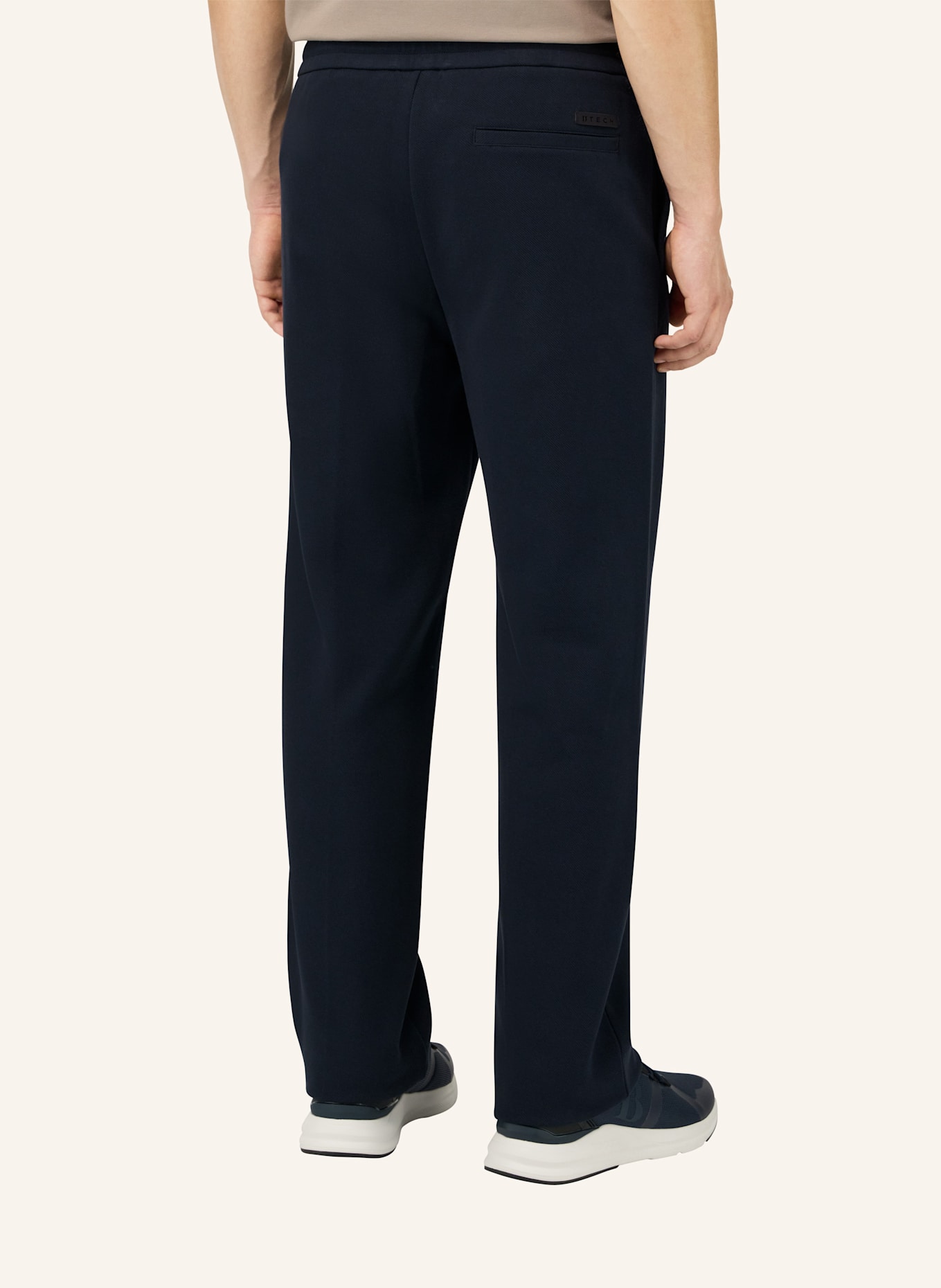 BOGGI MILANO Hose im Jogging-Stil: BLAU