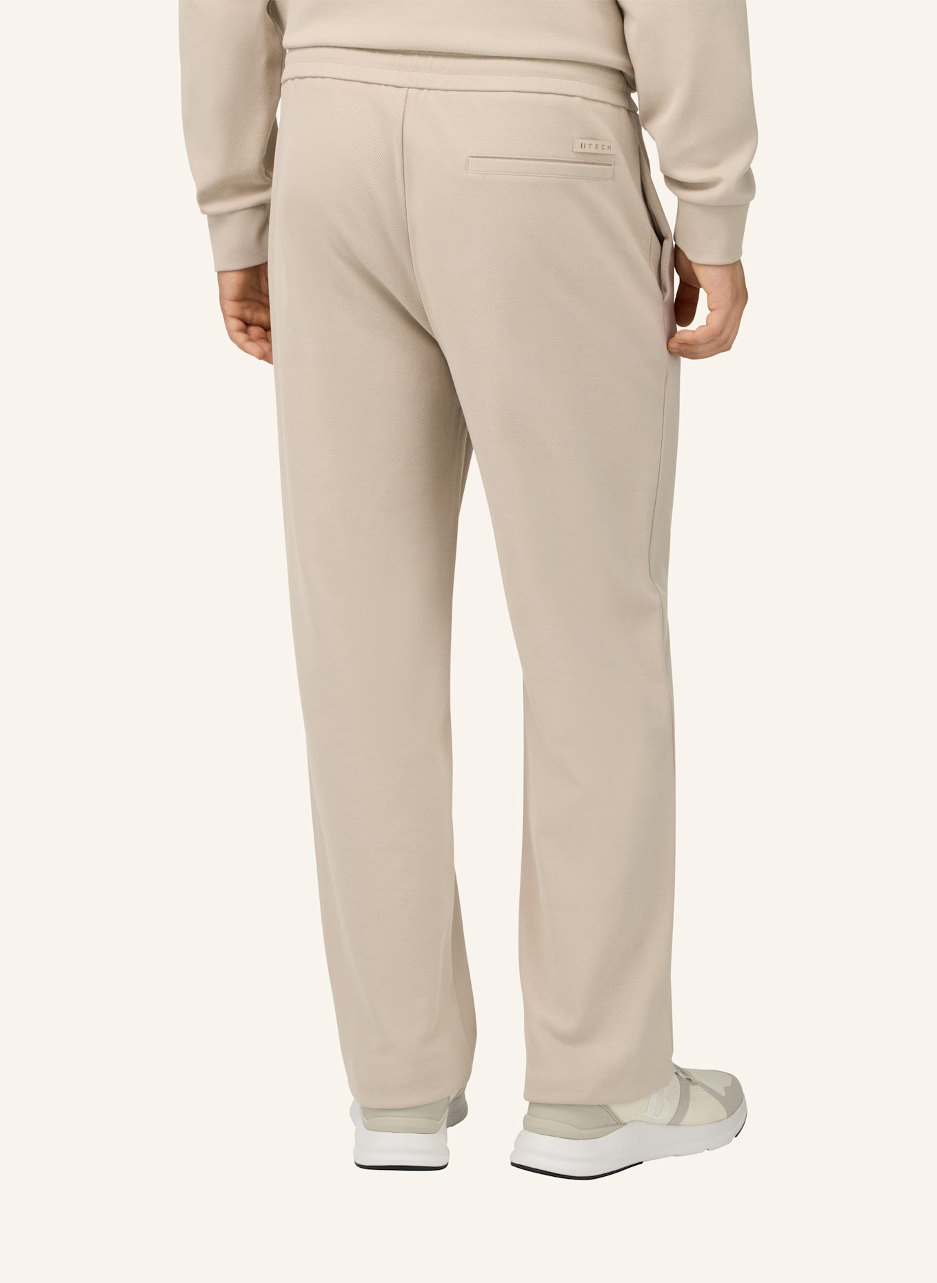 BOGGI MILANO Hose im Jogging-Stil: BRAUN