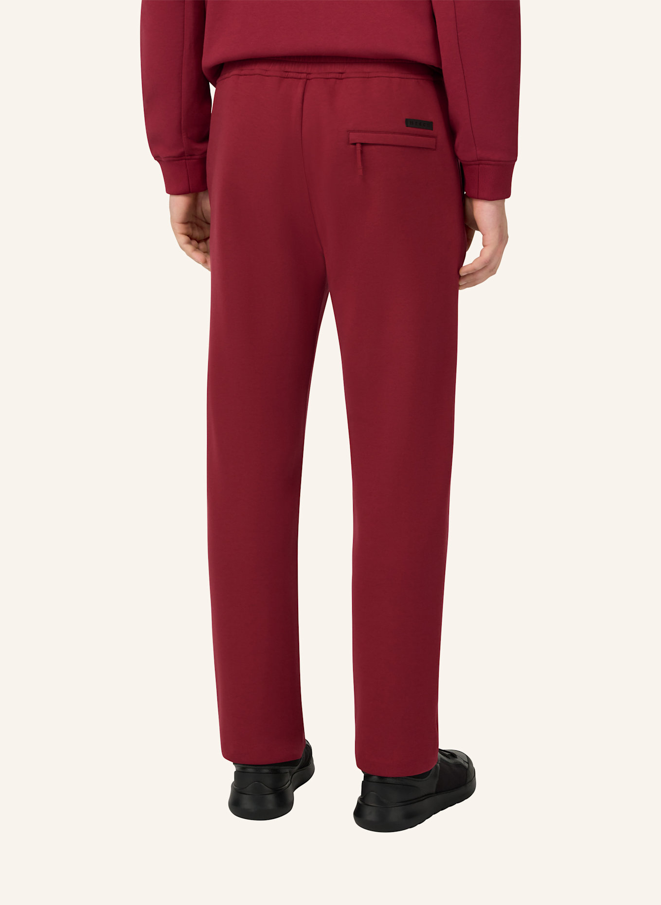 BOGGI MILANO Sweatpants: ROT