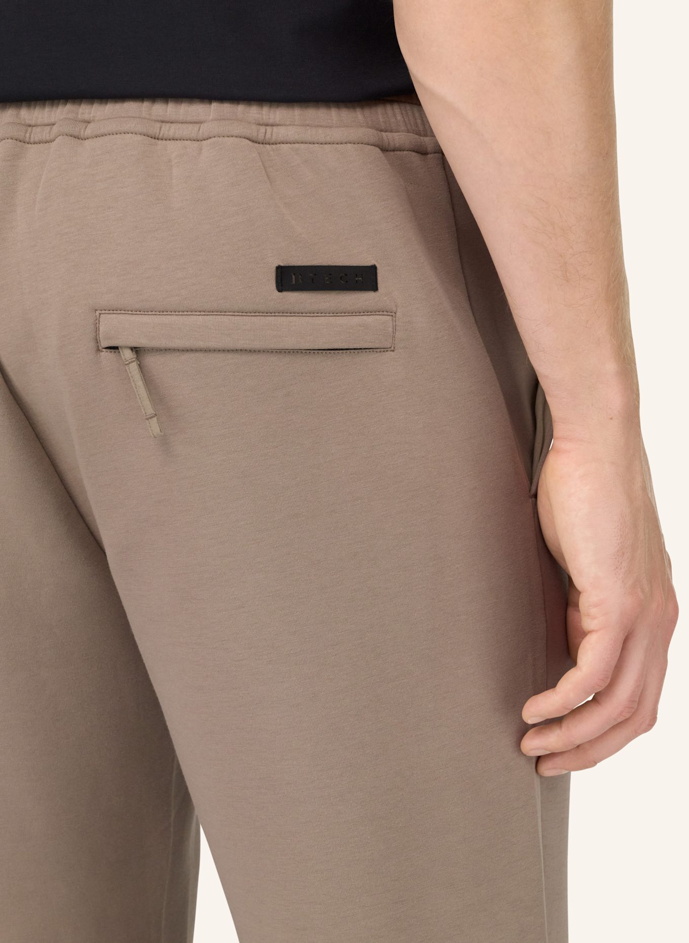 BOGGI MILANO Sweatpants: GRAU