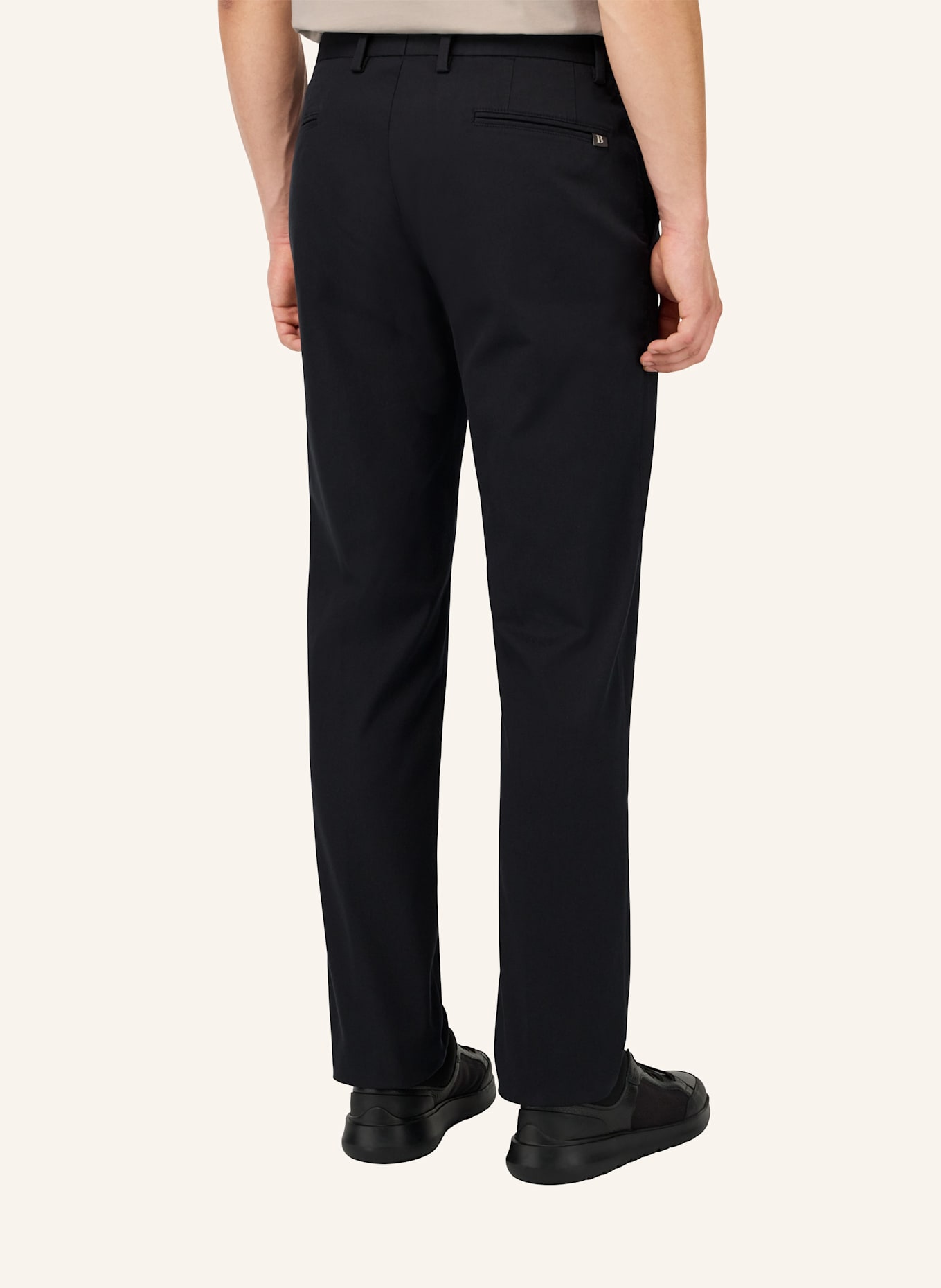 BOGGI MILANO Hose: SCHWARZ