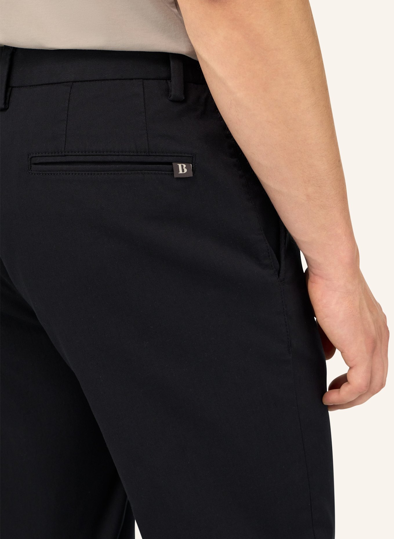 BOGGI MILANO Hose: SCHWARZ