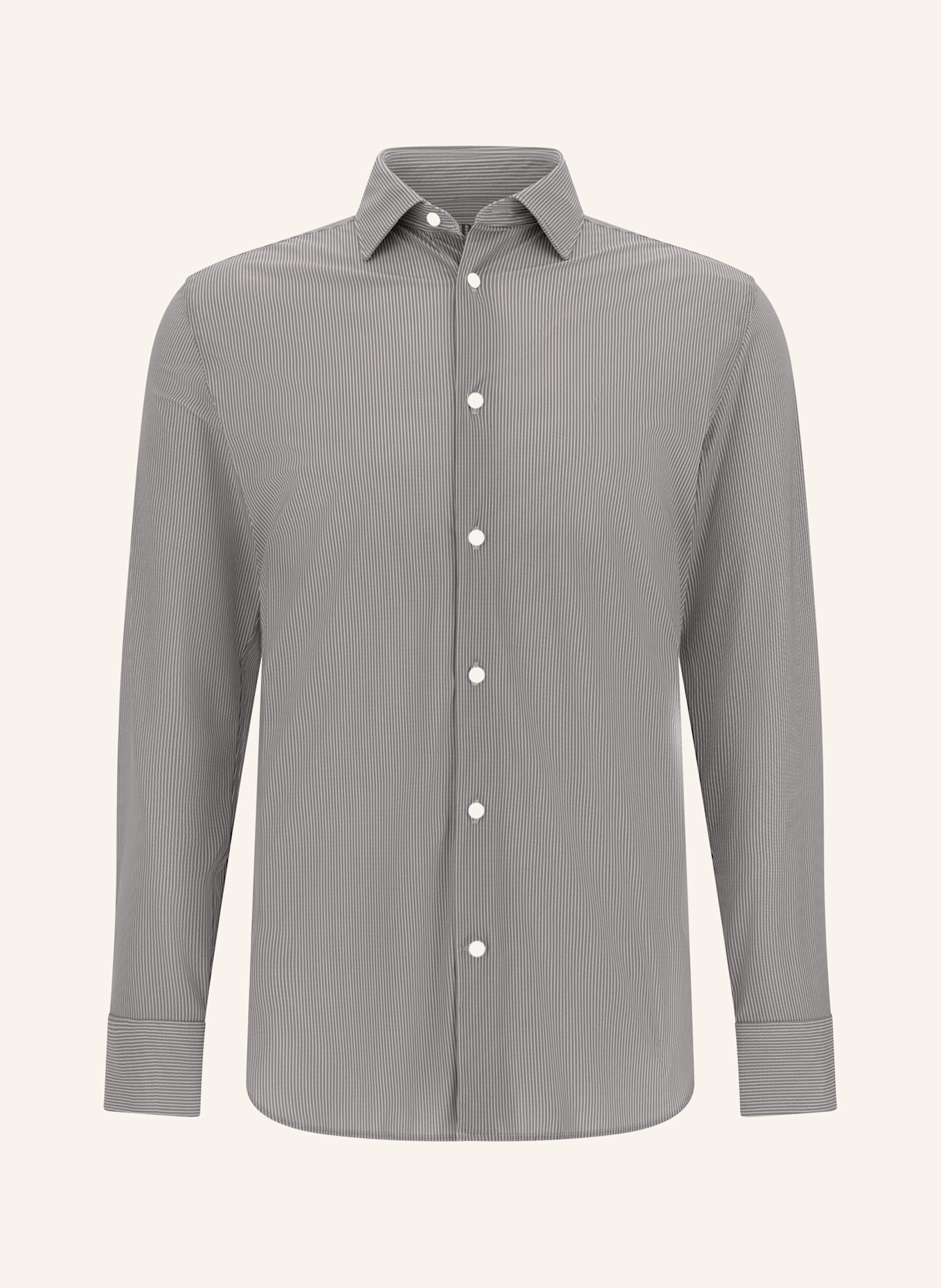 BOGGI MILANO Hemd Slim Fit: BRAUN