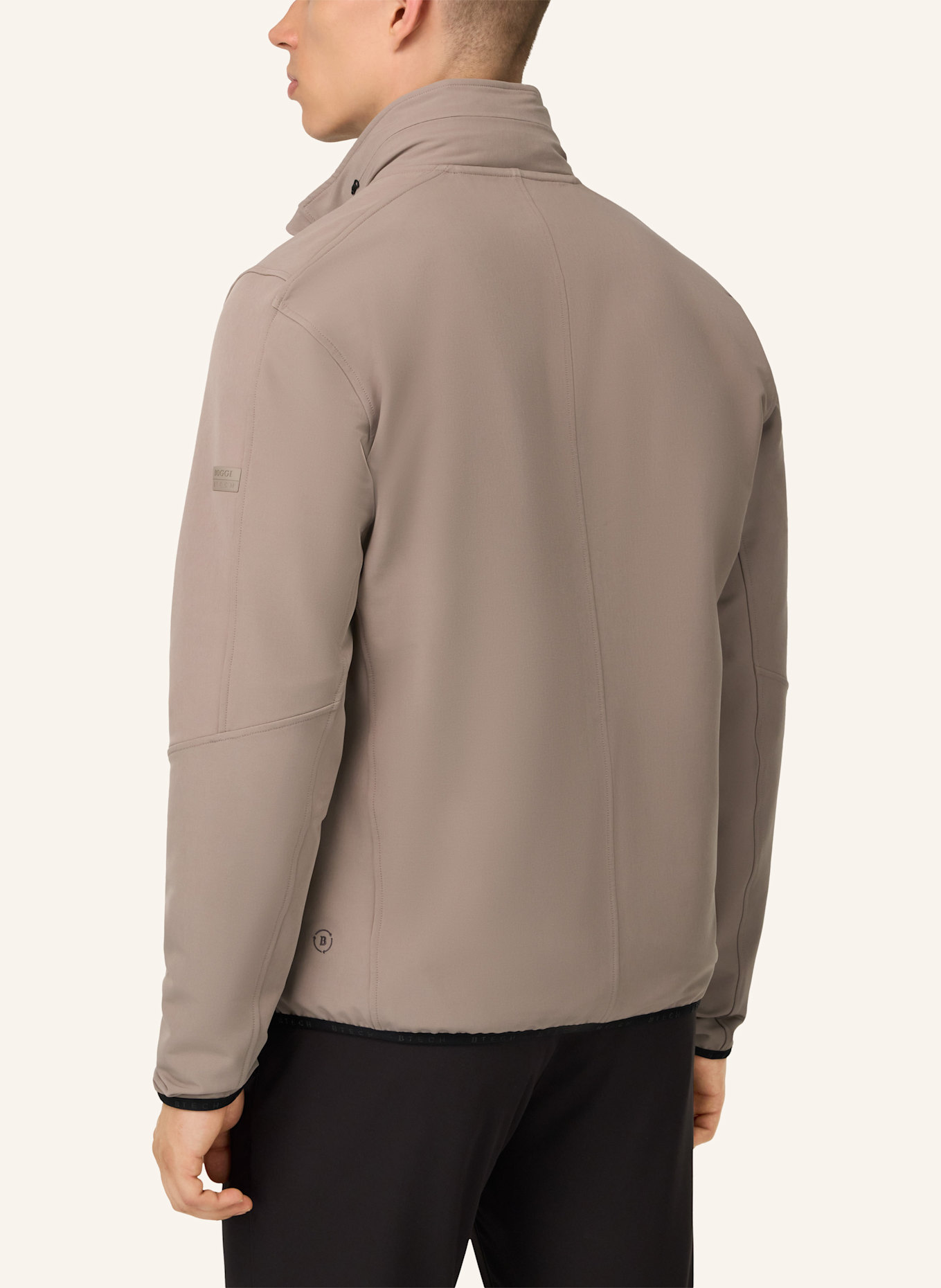 BOGGI MILANO Funktionsjacke: GRAU