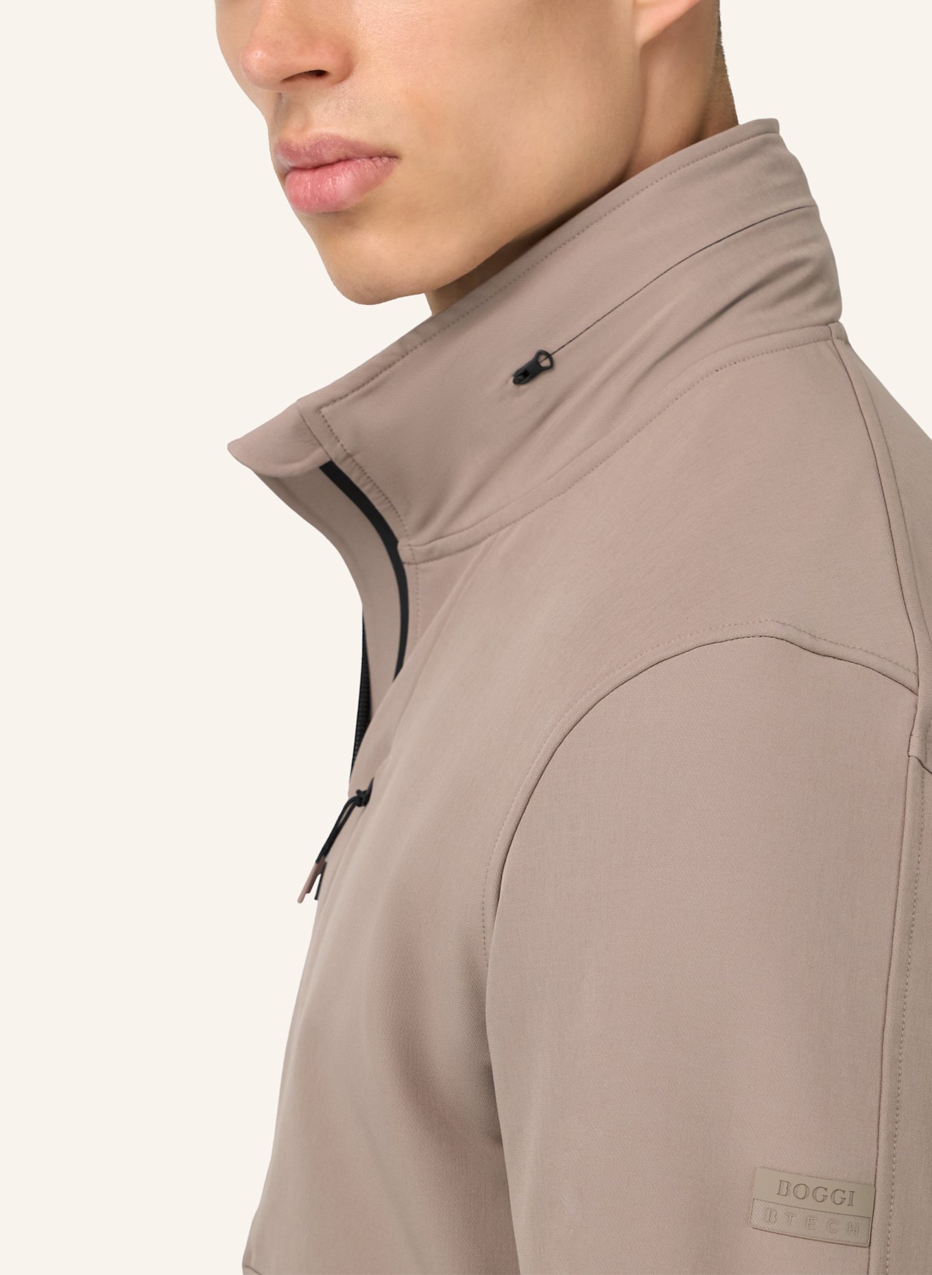 BOGGI MILANO Funktionsjacke: GRAU