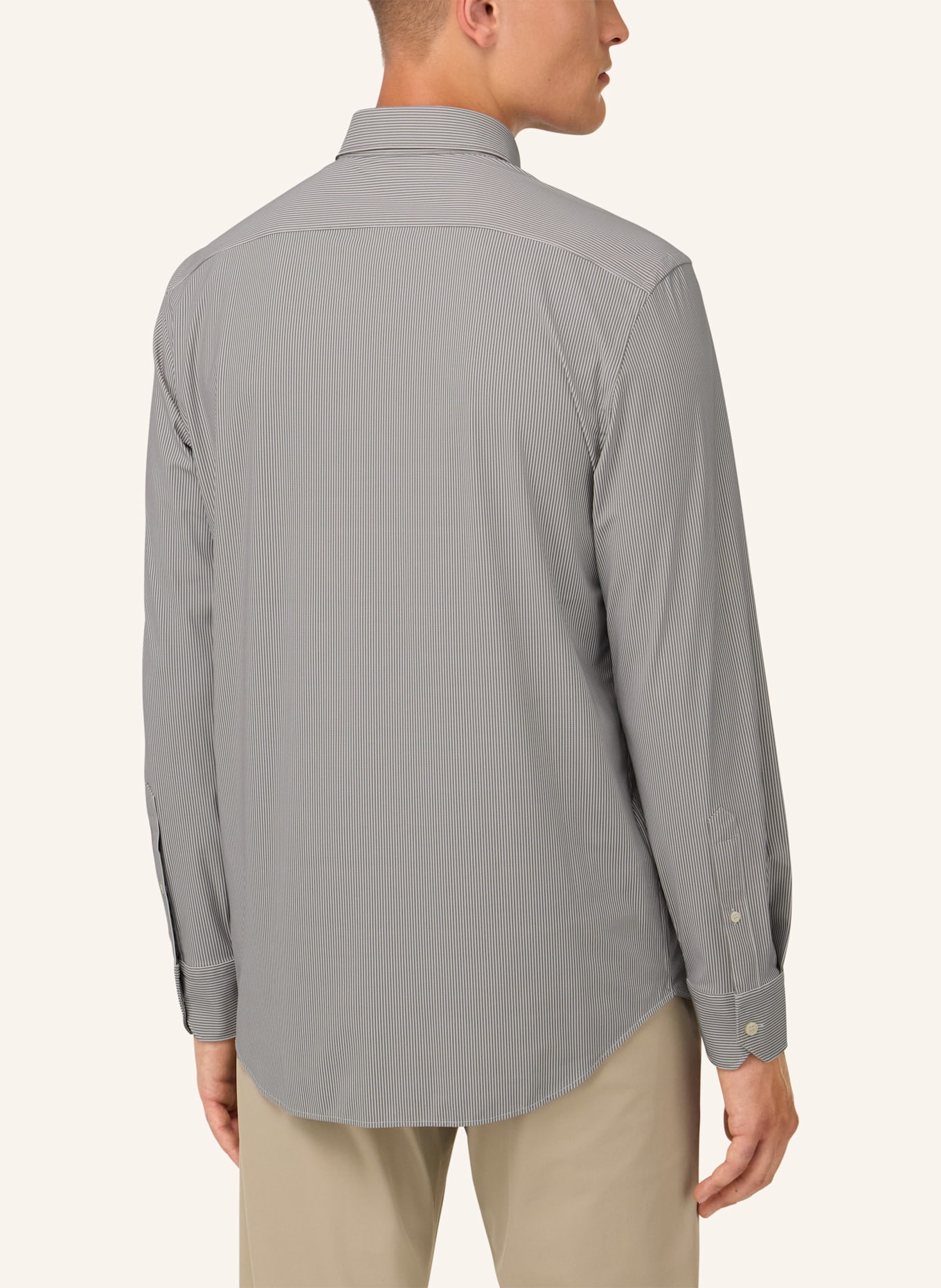 BOGGI MILANO Hemd Slim Fit: BRAUN