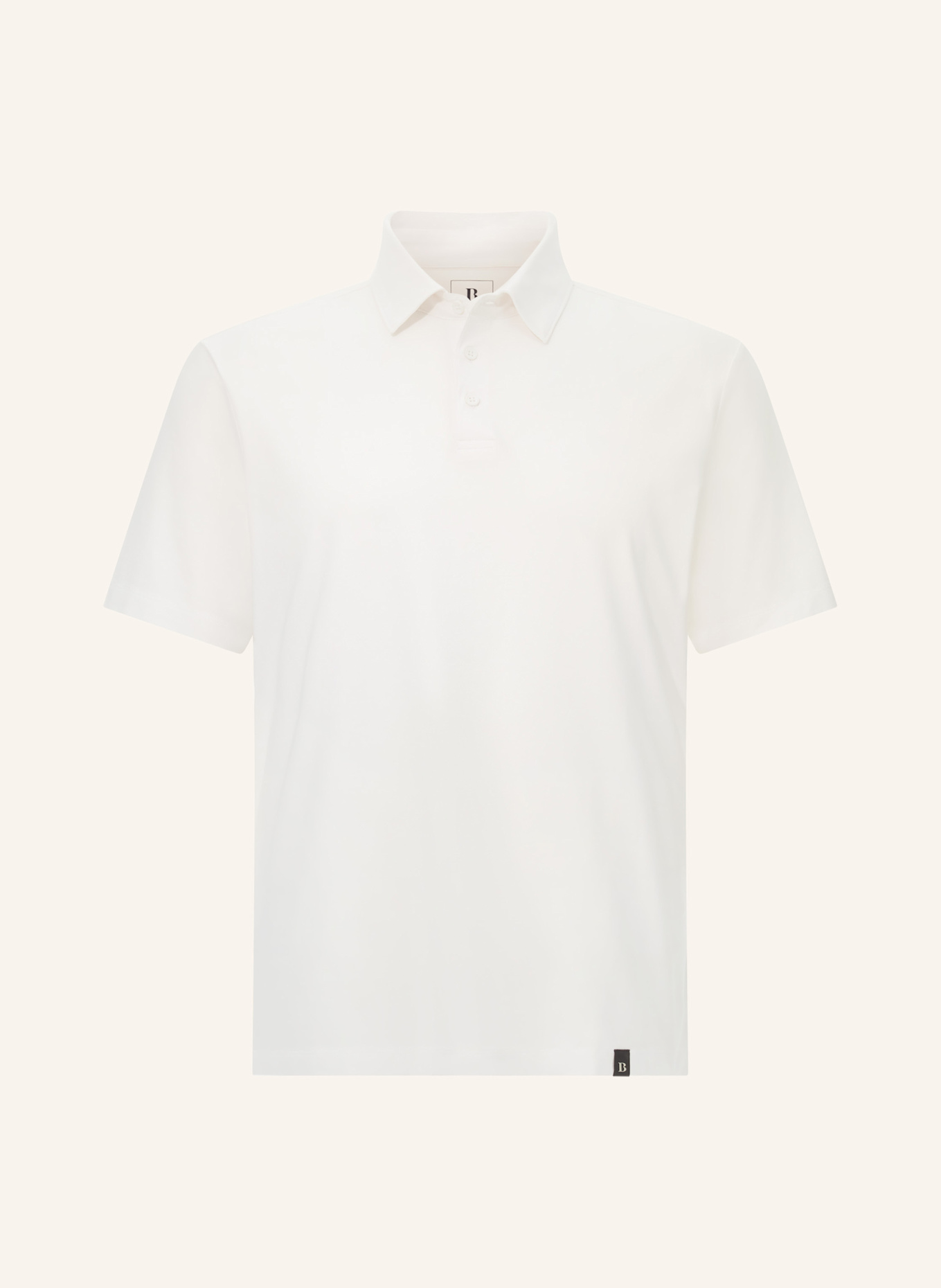 BOGGI MILANO Poloshirt: WEISS