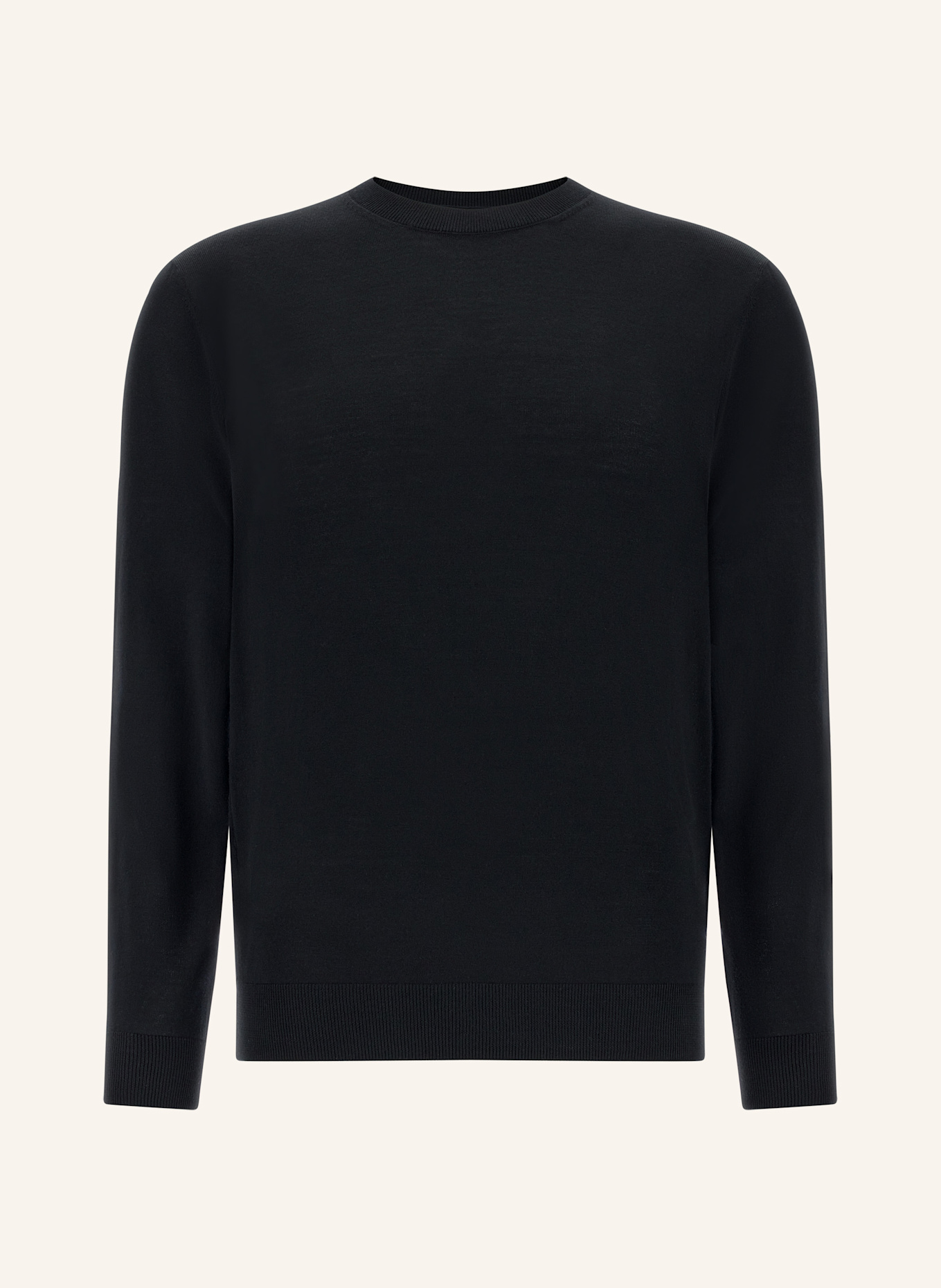 BOGGI MILANO Pullover: SCHWARZ
