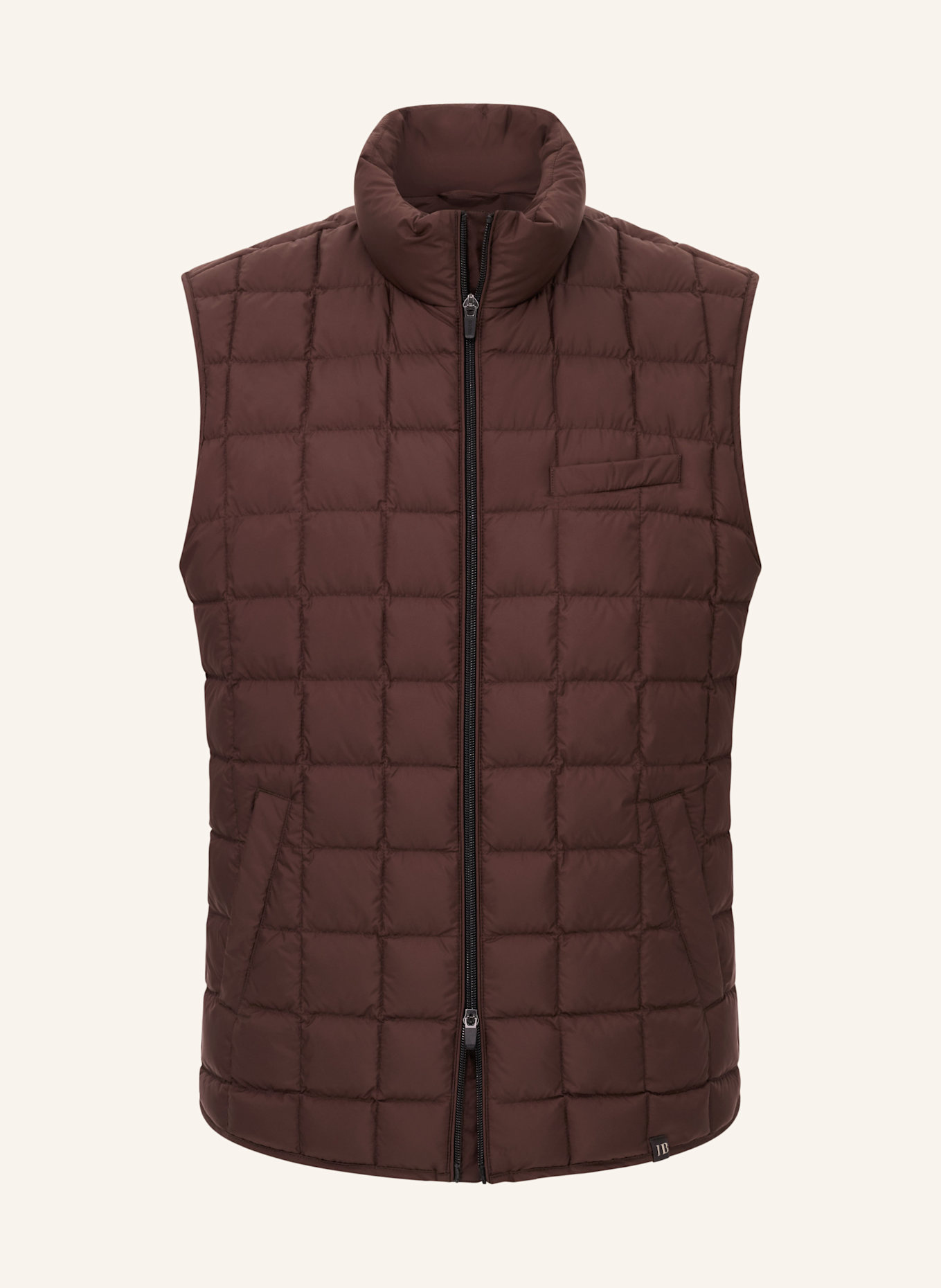 BOGGI MILANO Daunenweste: DUNKELBRAUN