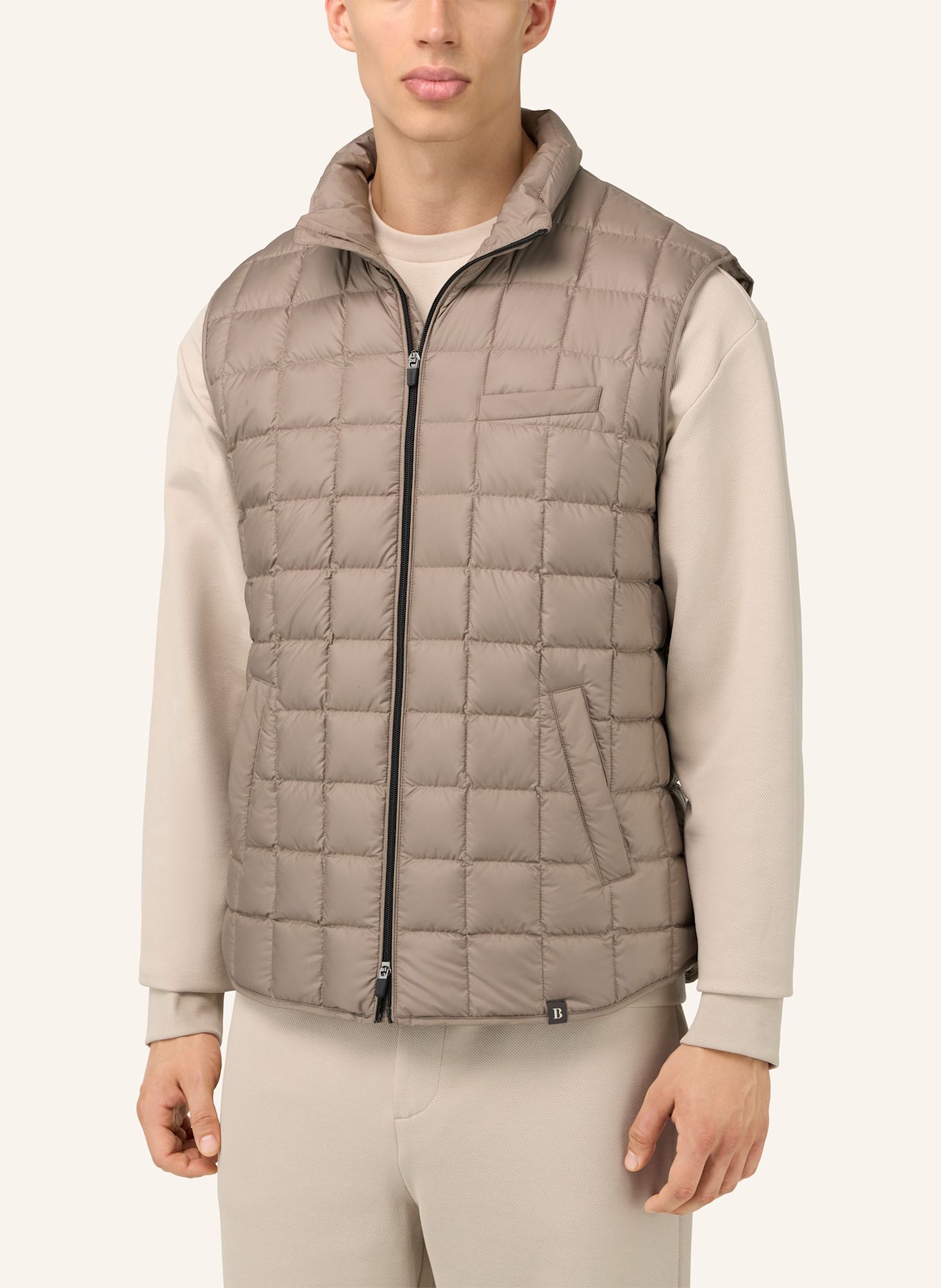 BOGGI MILANO Daunenweste: GRAU