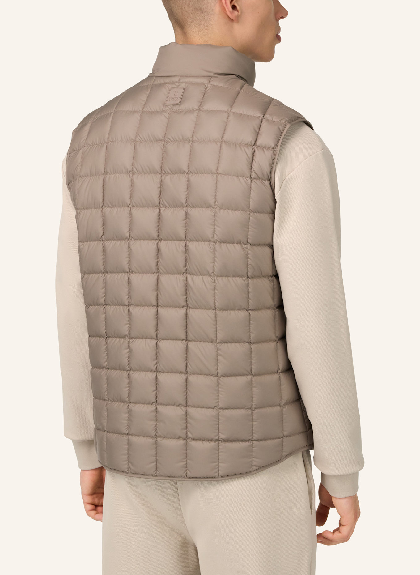 BOGGI MILANO Daunenweste: GRAU