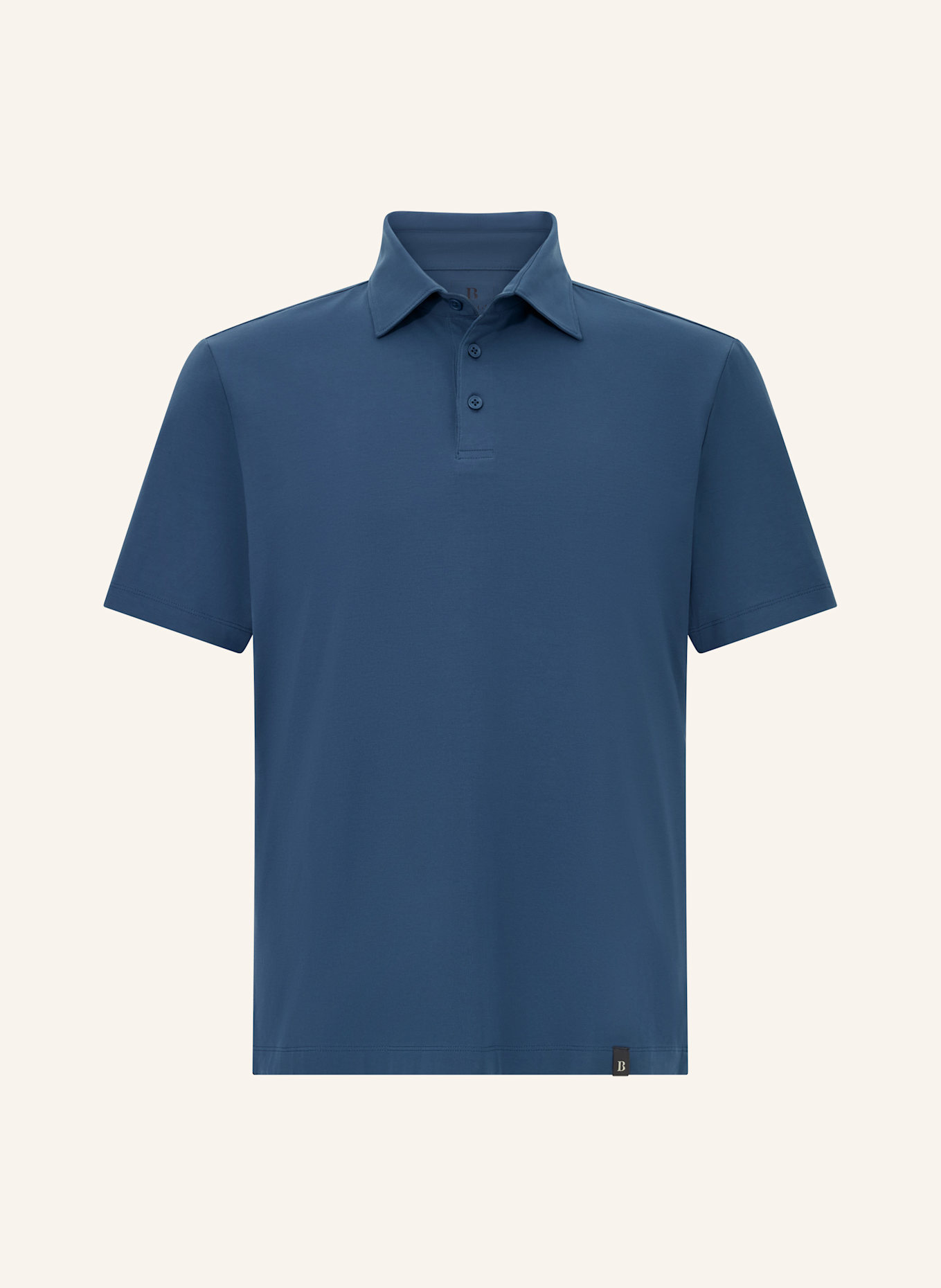 BOGGI MILANO Poloshirt: BLAU