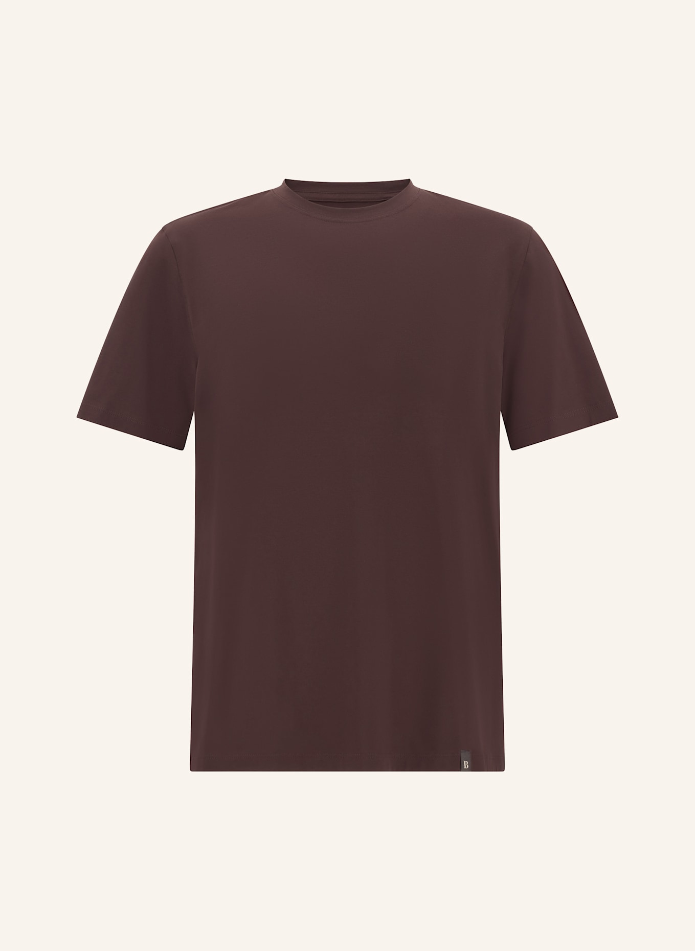 BOGGI MILANO T-Shirt: BRAUN