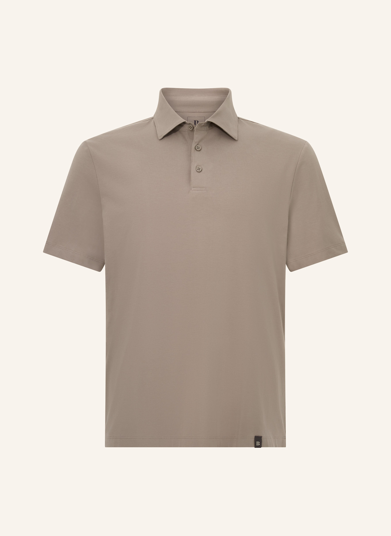 BOGGI MILANO Poloshirt: GRAU