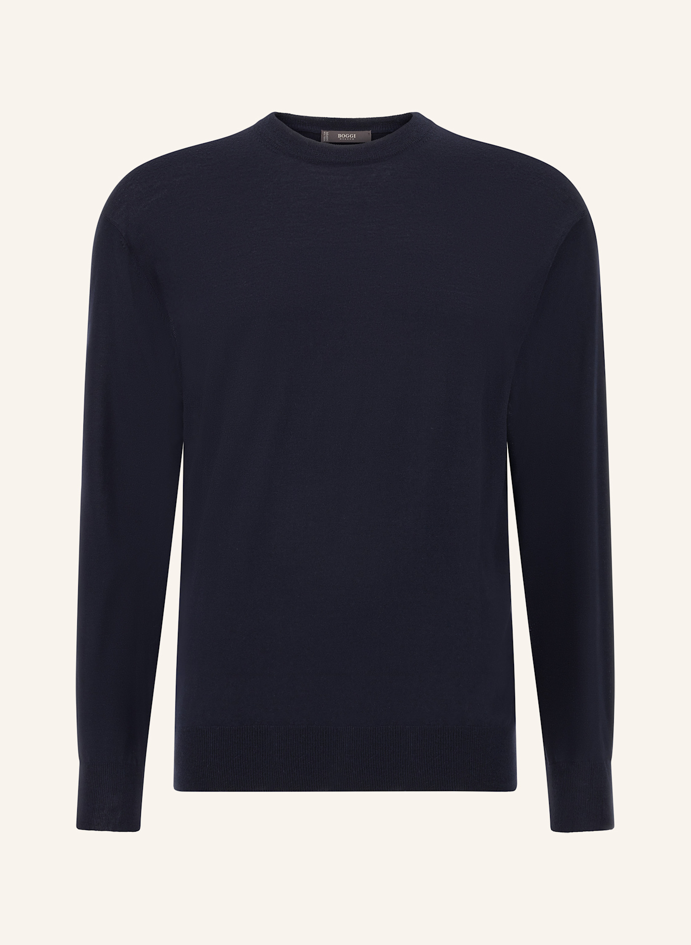 BOGGI MILANO Pullover: BLAU