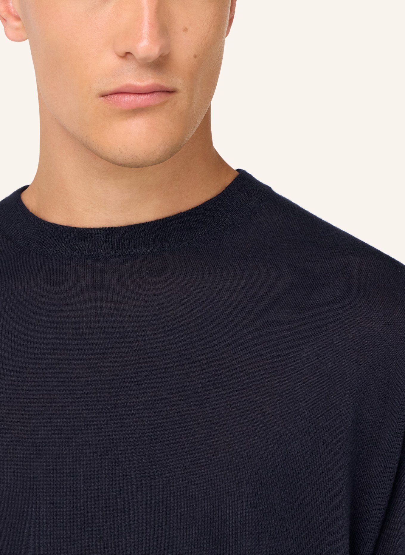 BOGGI MILANO Pullover: BLAU