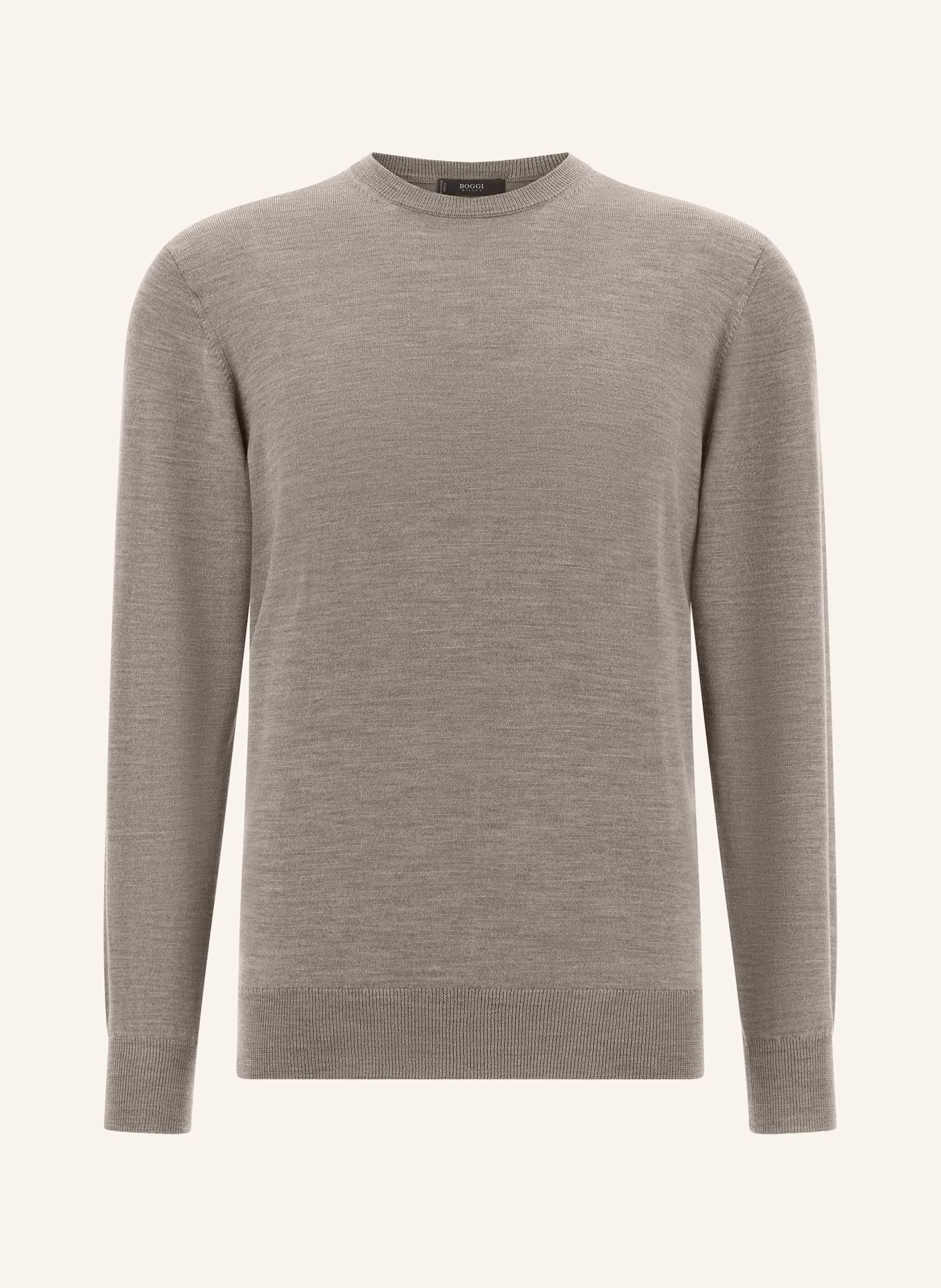 BOGGI MILANO Pullover: BEIGE