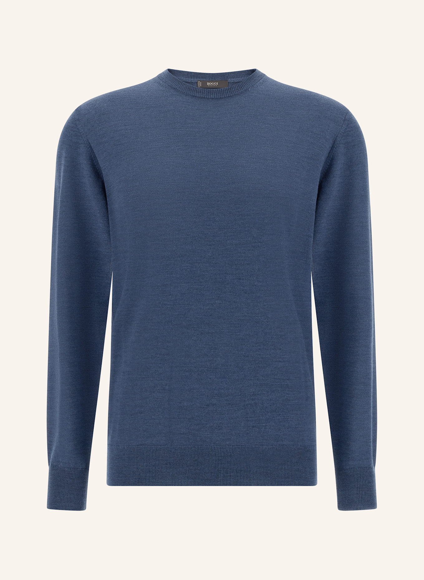 BOGGI MILANO Pullover: BLAU
