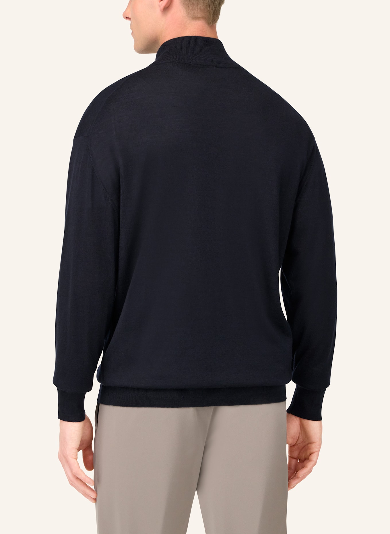 BOGGI MILANO Strickjacke: BLAU