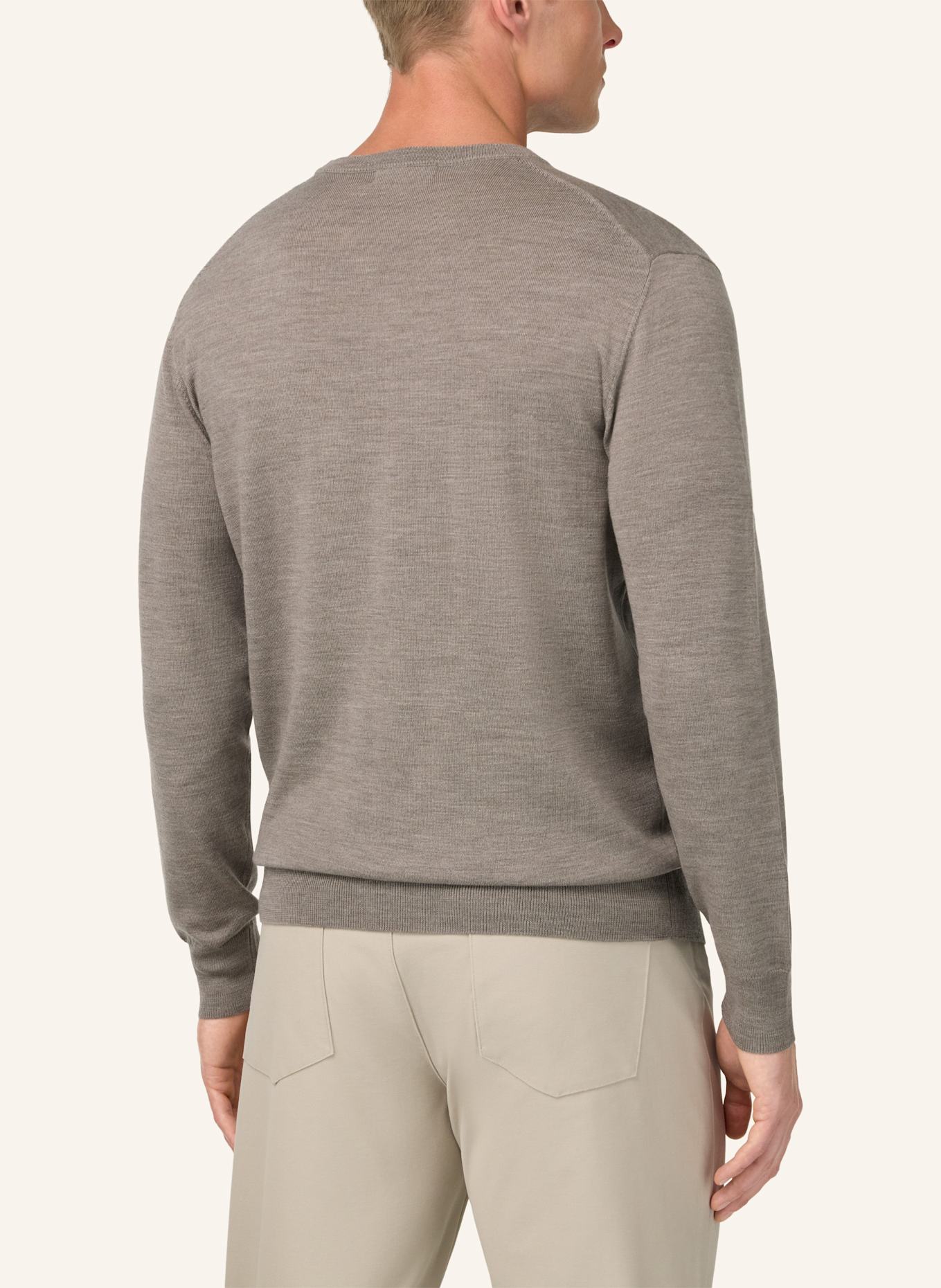 BOGGI MILANO Pullover: BEIGE