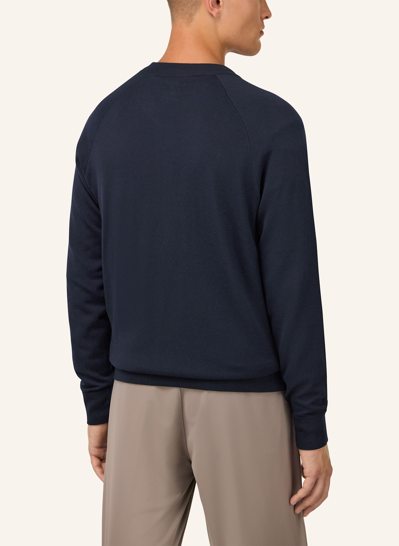 BOGGI MILANO Strickjacke: BLAU