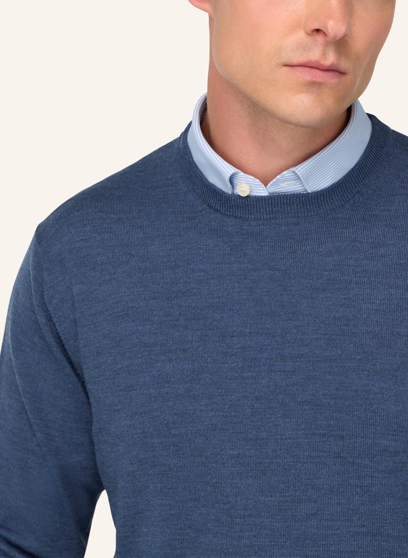 BOGGI MILANO Pullover: BLAU