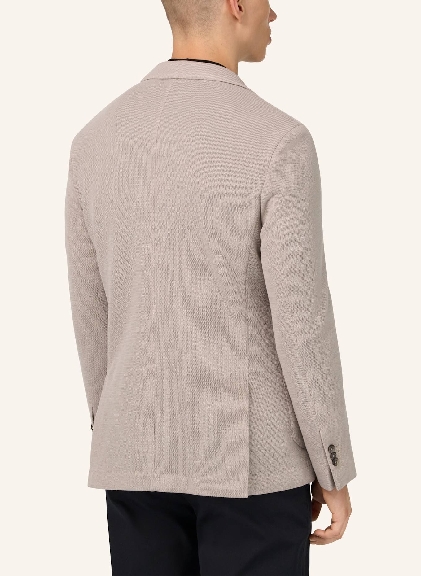 BOGGI MILANO Strick-Sakko Regular Fit: BRAUN