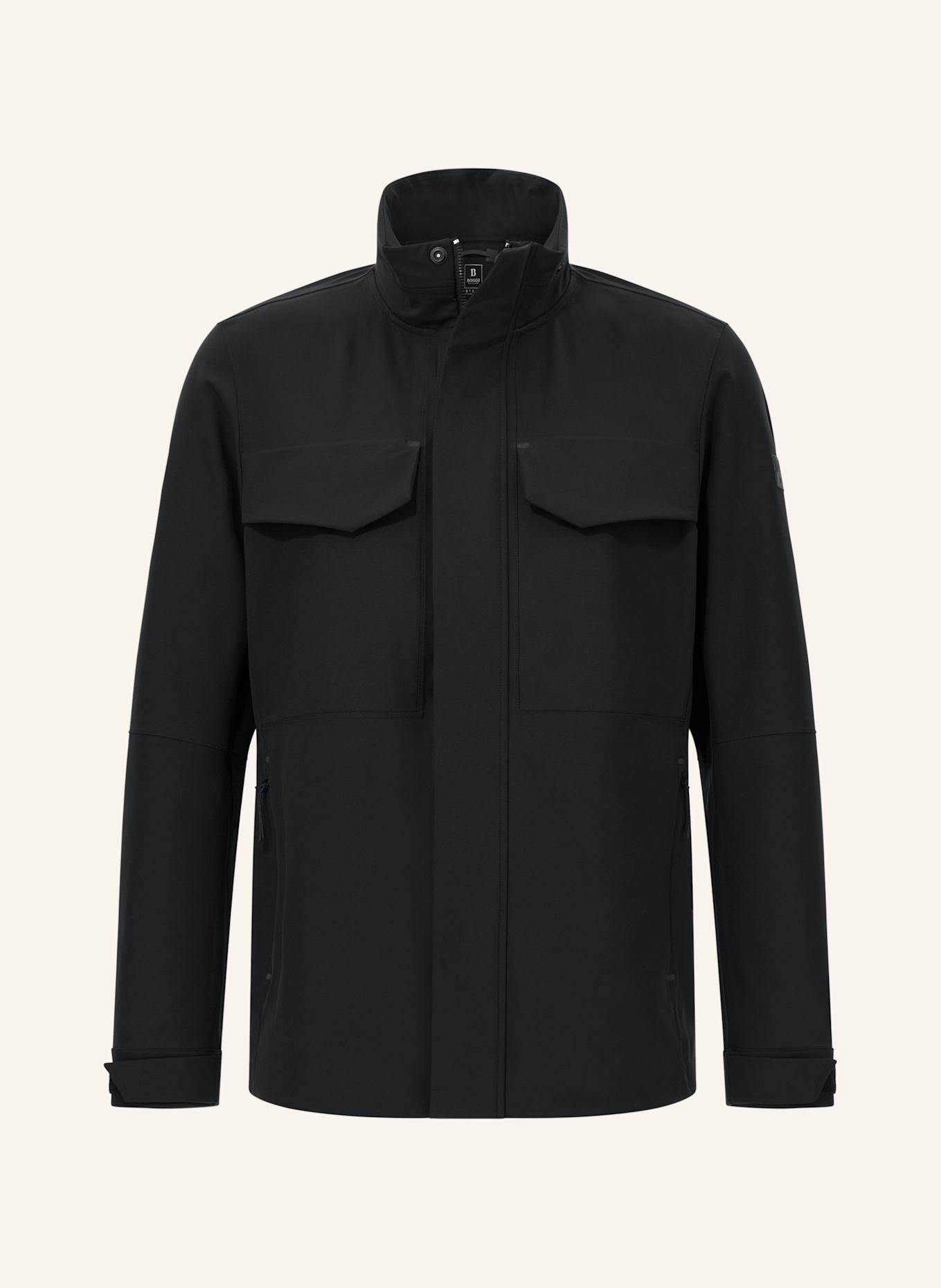 BOGGI MILANO Fieldjacket: SCHWARZ