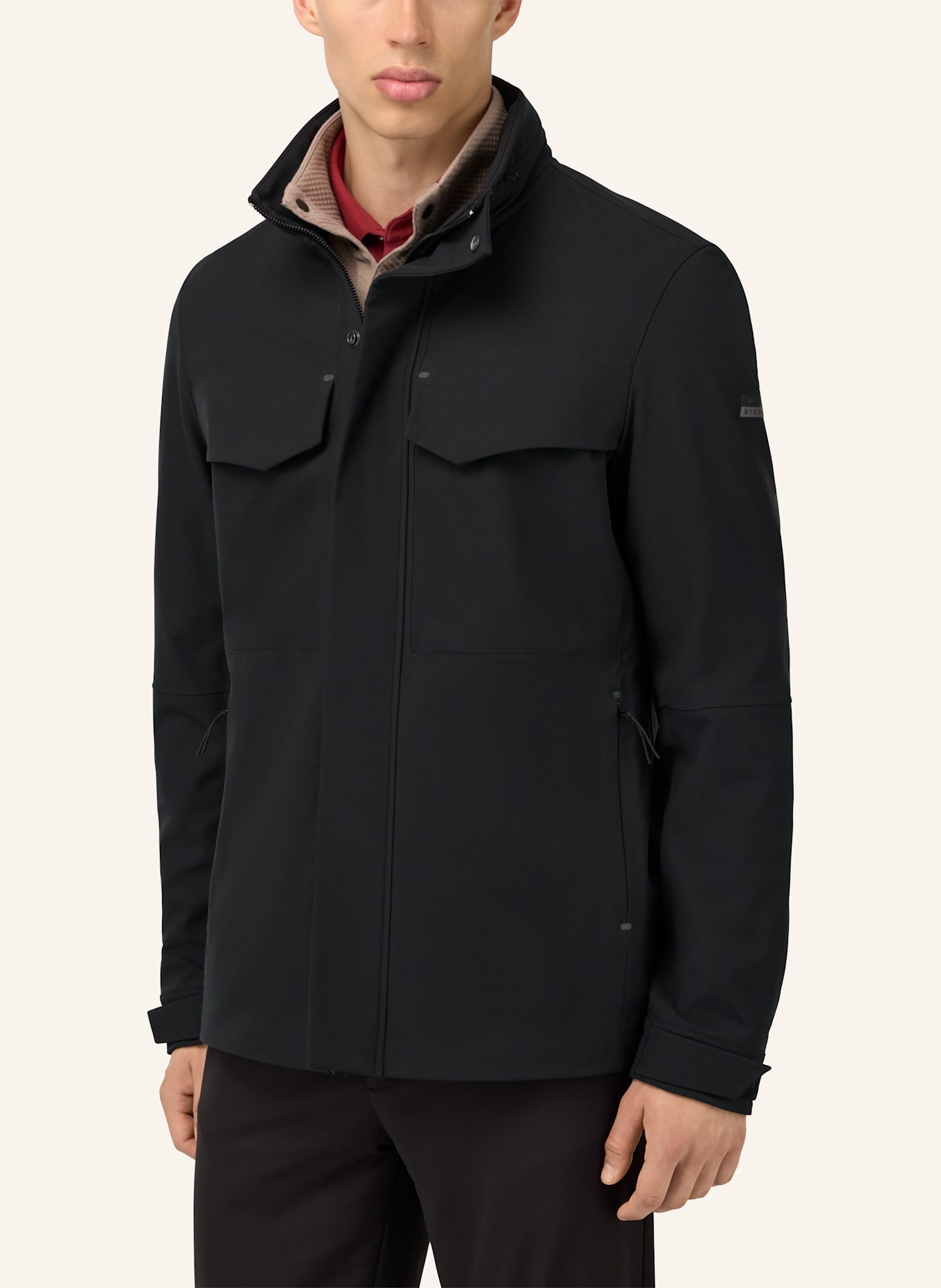 BOGGI MILANO Fieldjacket: SCHWARZ