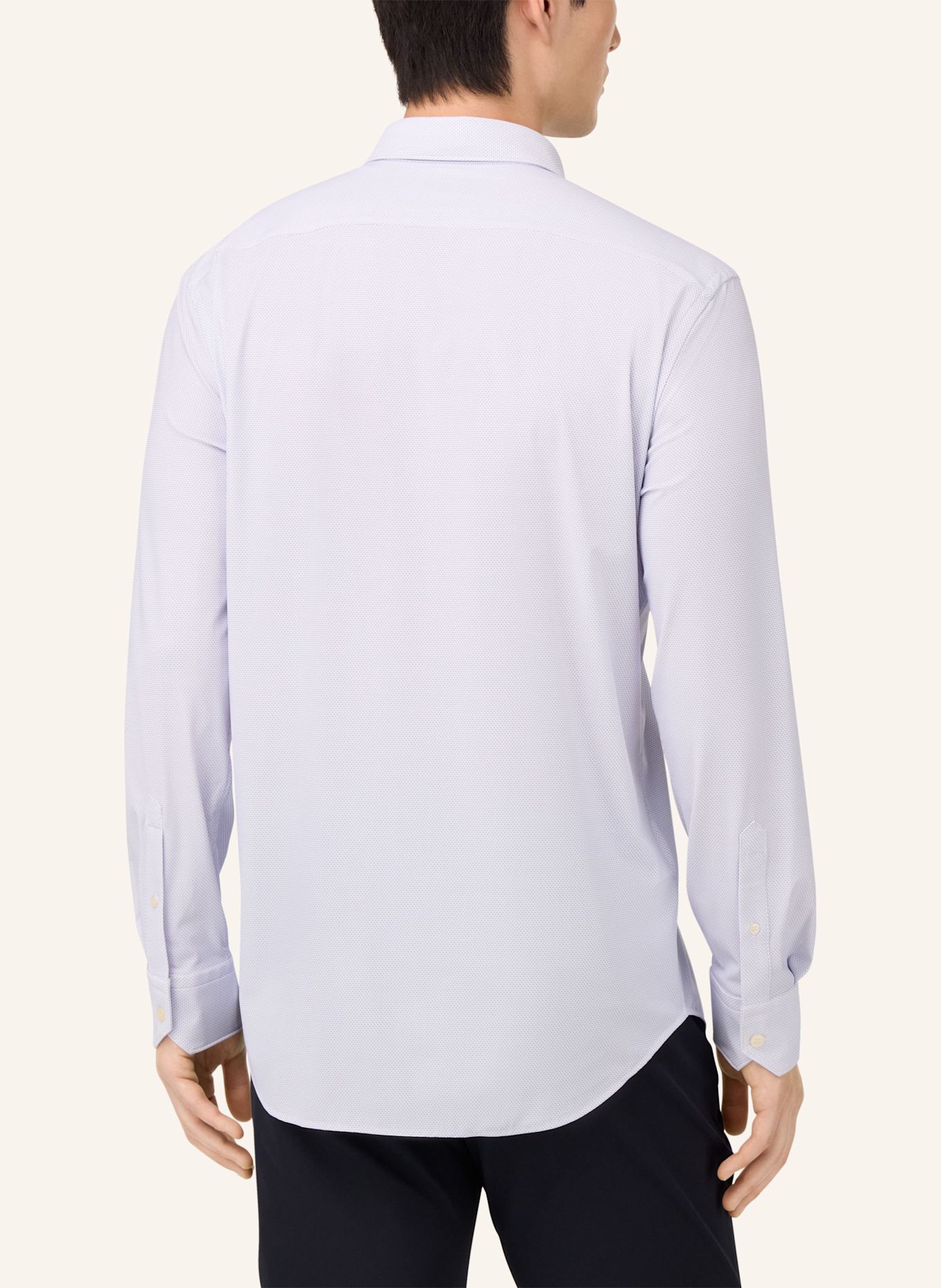 BOGGI MILANO Jerseyhemd Slim Fit: HELLBLAU