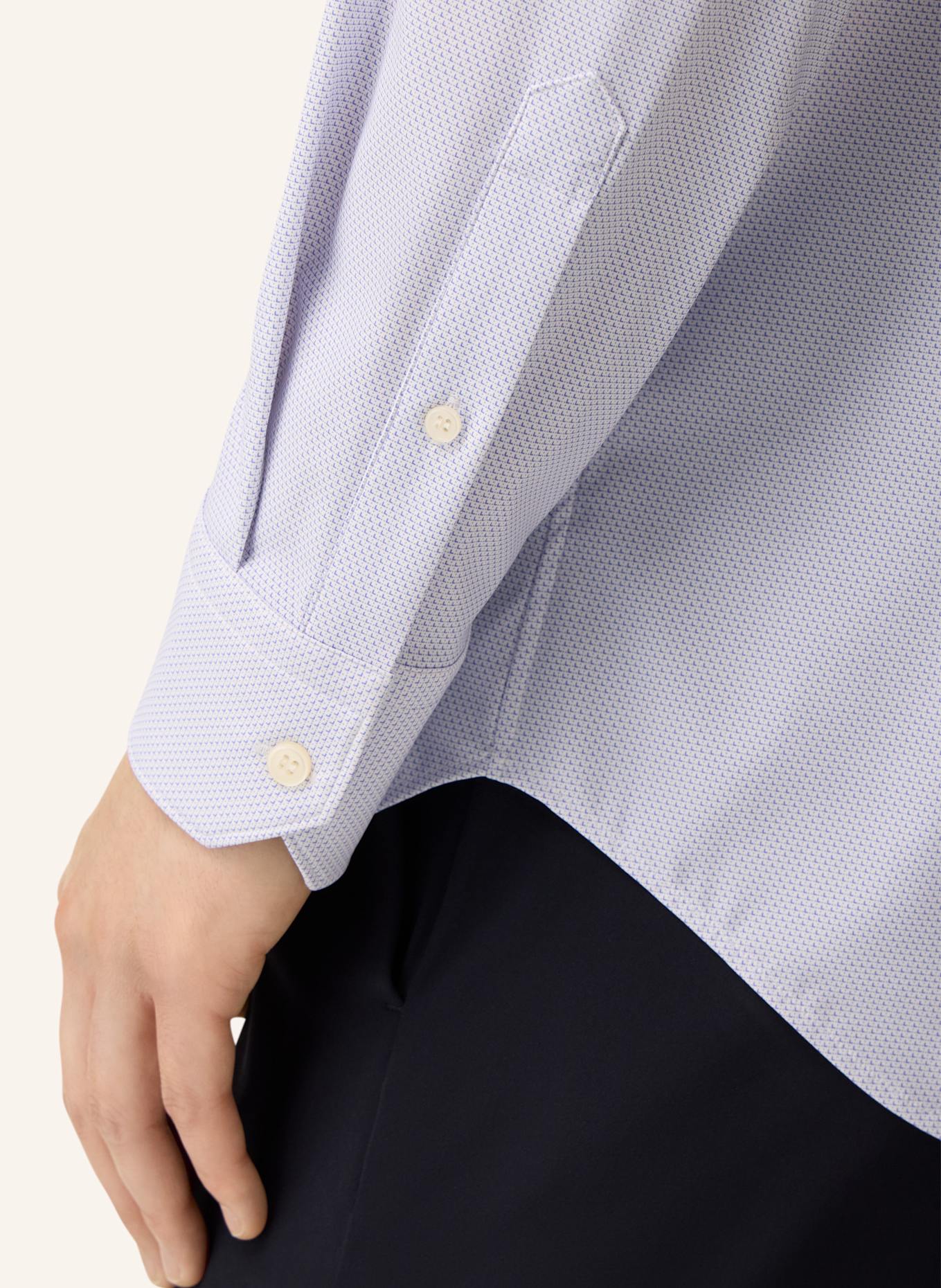 BOGGI MILANO Jerseyhemd Slim Fit: HELLBLAU