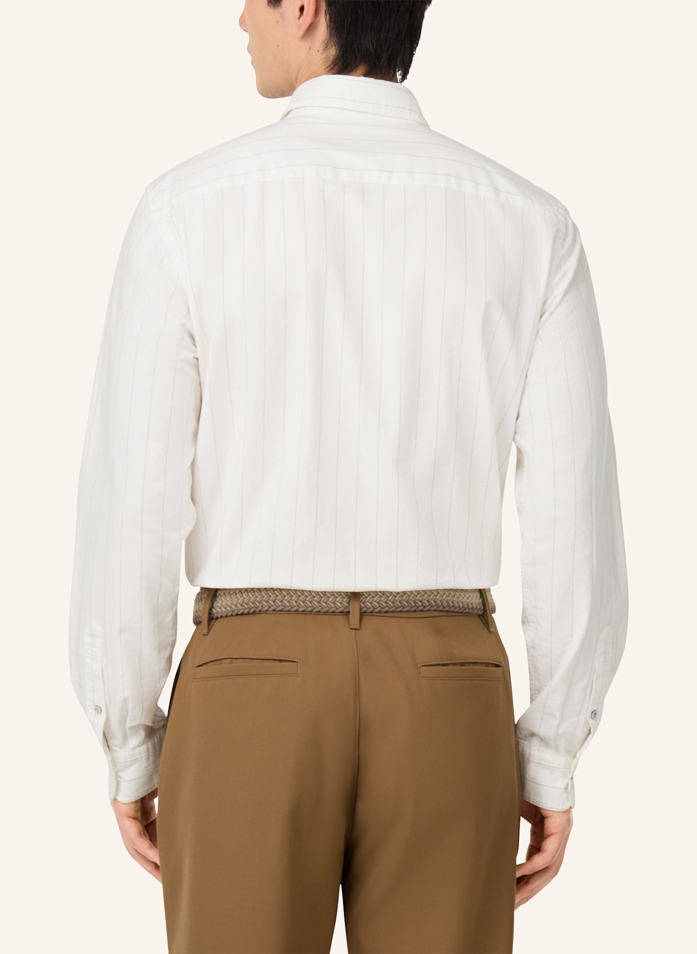 BOGGI MILANO Hemd Regular Fit: WEISS